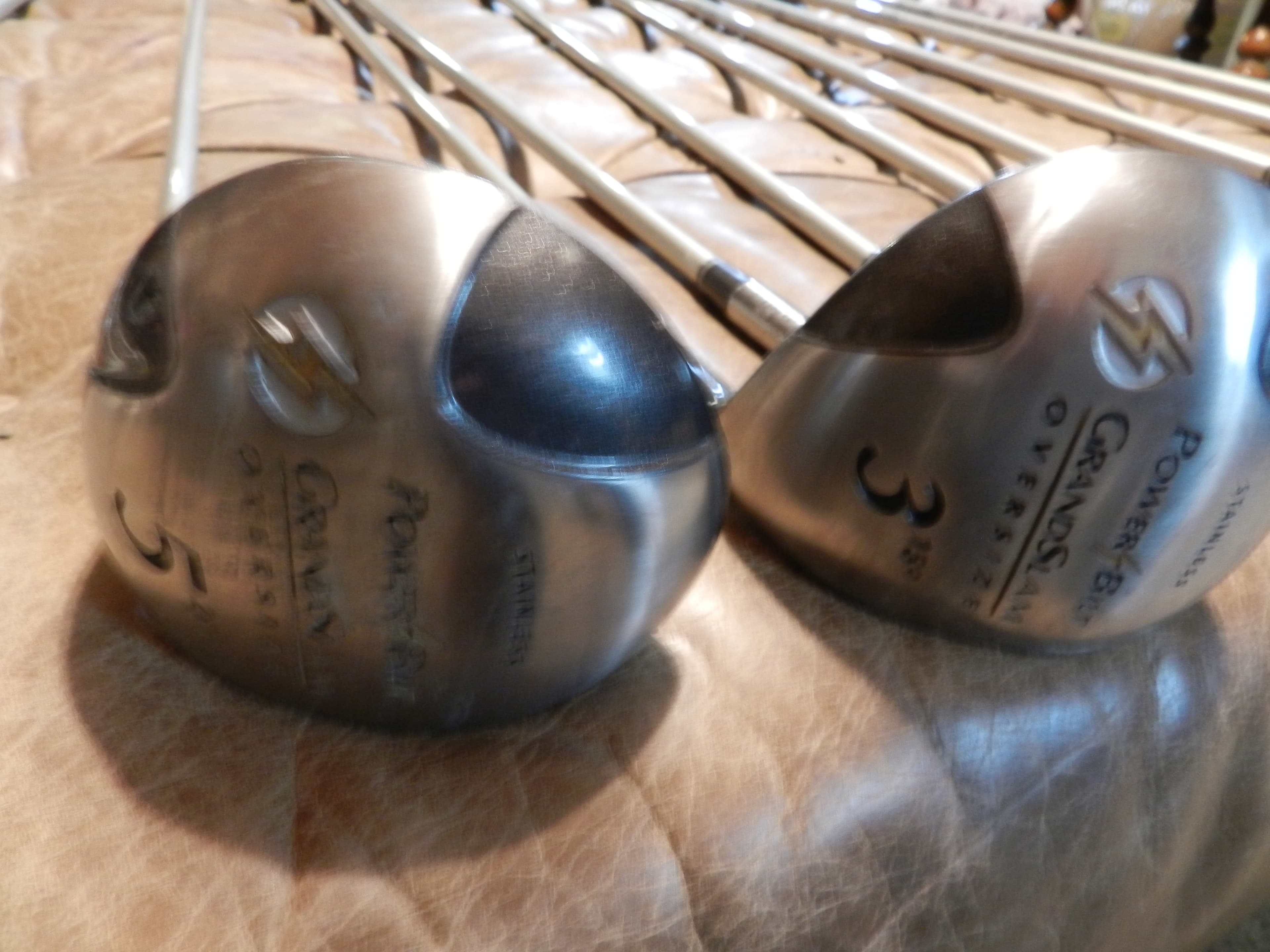 Powerbilt Grand Slam Oversize 1W 3W, 5W, 4,5,6, 7, 8, 9 Irons,S & P Wedge N30K - Thumbnail 18