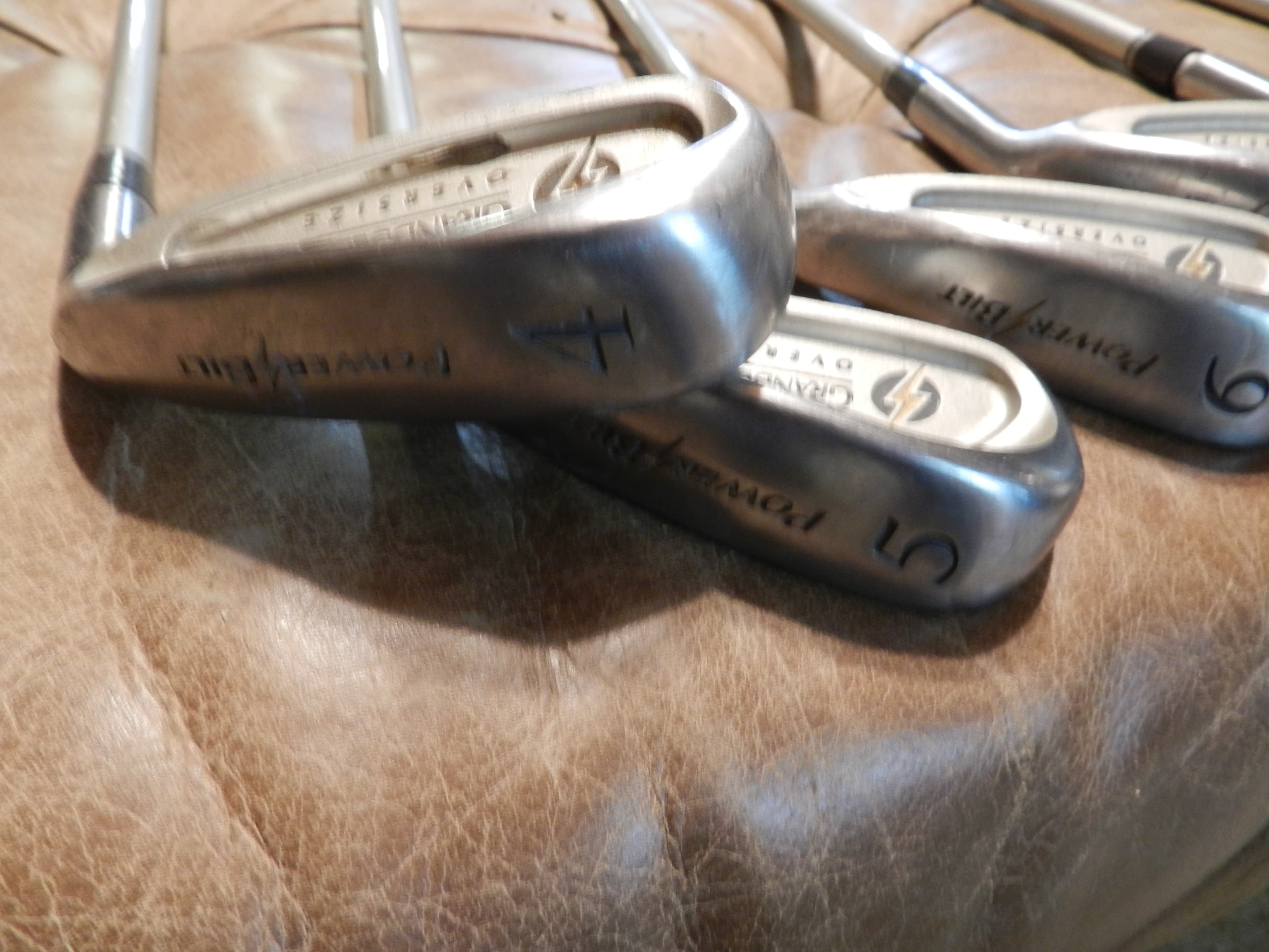 Powerbilt Grand Slam Oversize 1W 3W, 5W, 4,5,6, 7, 8, 9 Irons,S & P Wedge N30K - Thumbnail 13