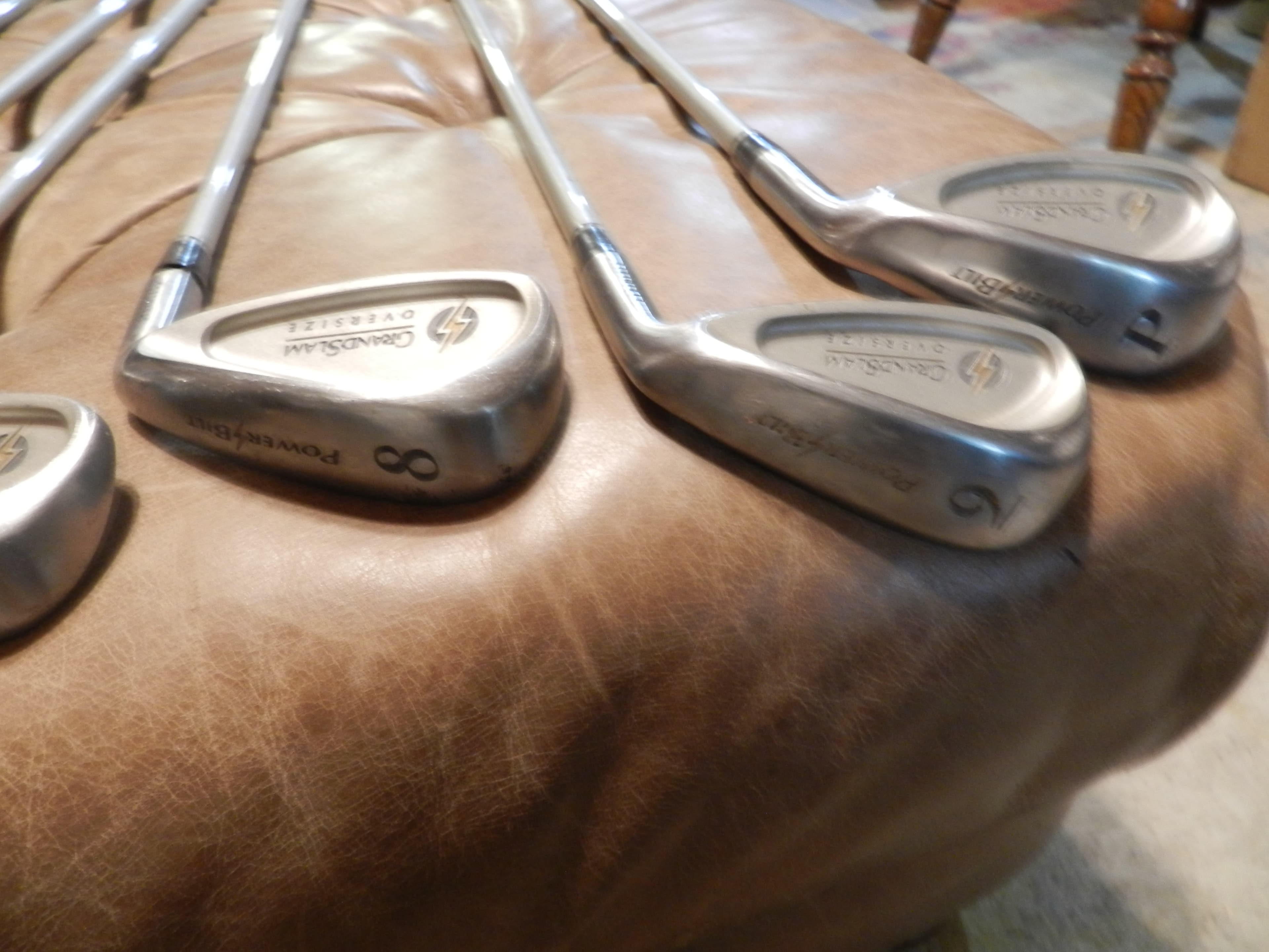 Powerbilt Grand Slam Oversize 1W 3W, 5W, 4,5,6, 7, 8, 9 Irons,S & P Wedge N30K - Thumbnail 14