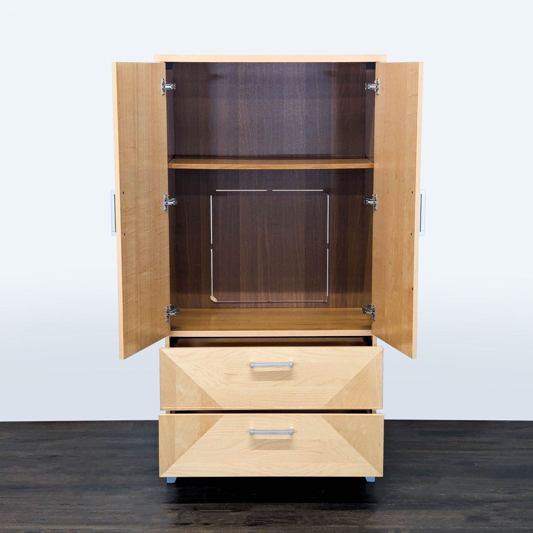 Alf Italia Two Drawer Entertainment Armoire - Thumbnail 2