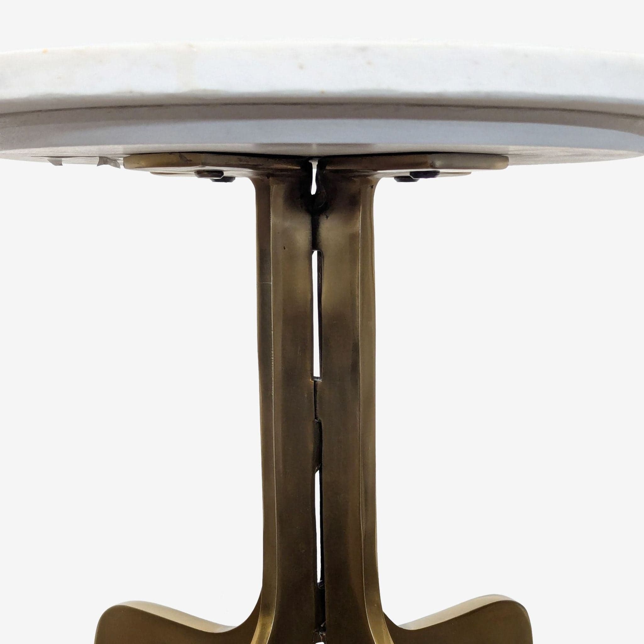 CB2 Dorset Marble Side Table - Thumbnail 2