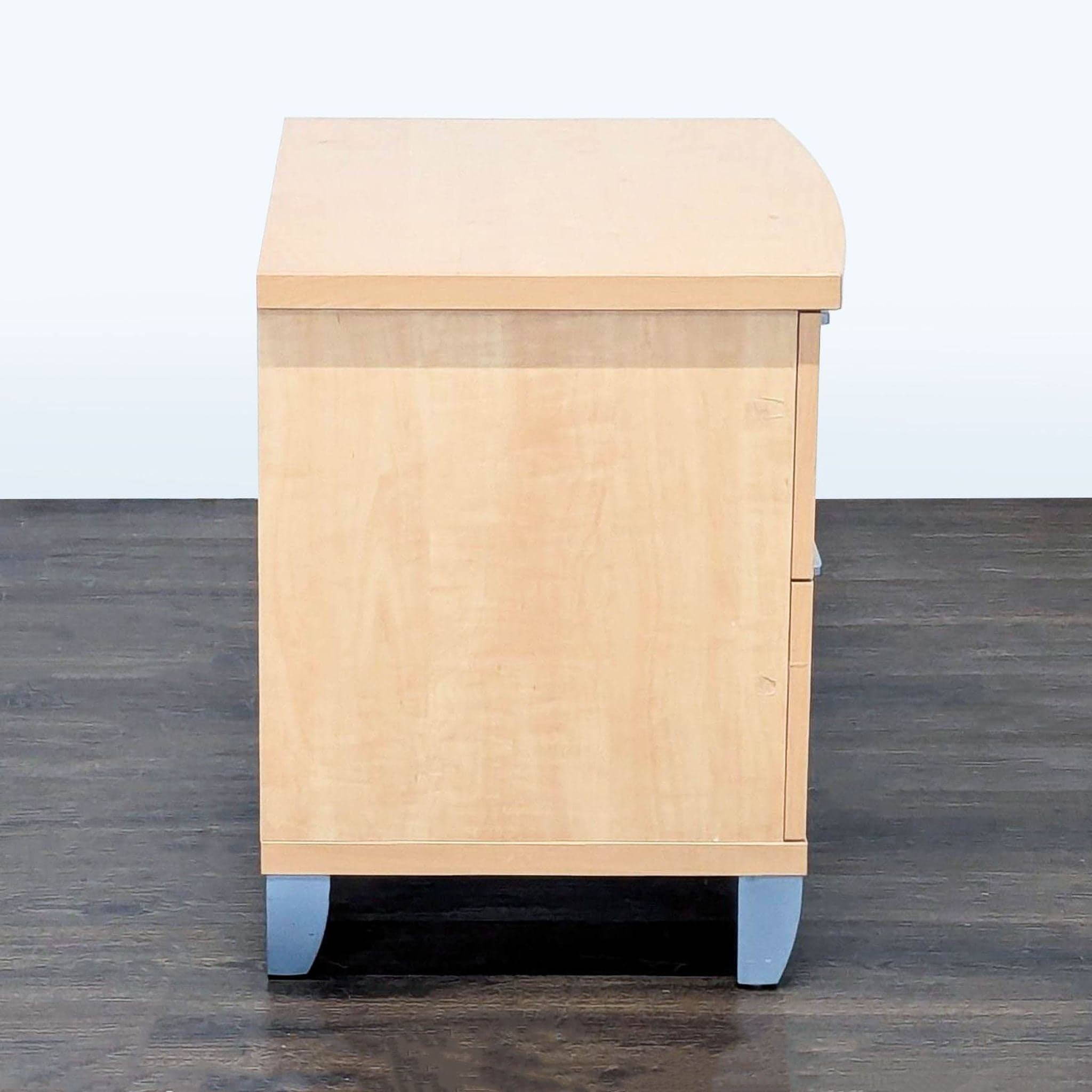 Alf Italia Two Tone Two Drawer Nightstand - Thumbnail 4