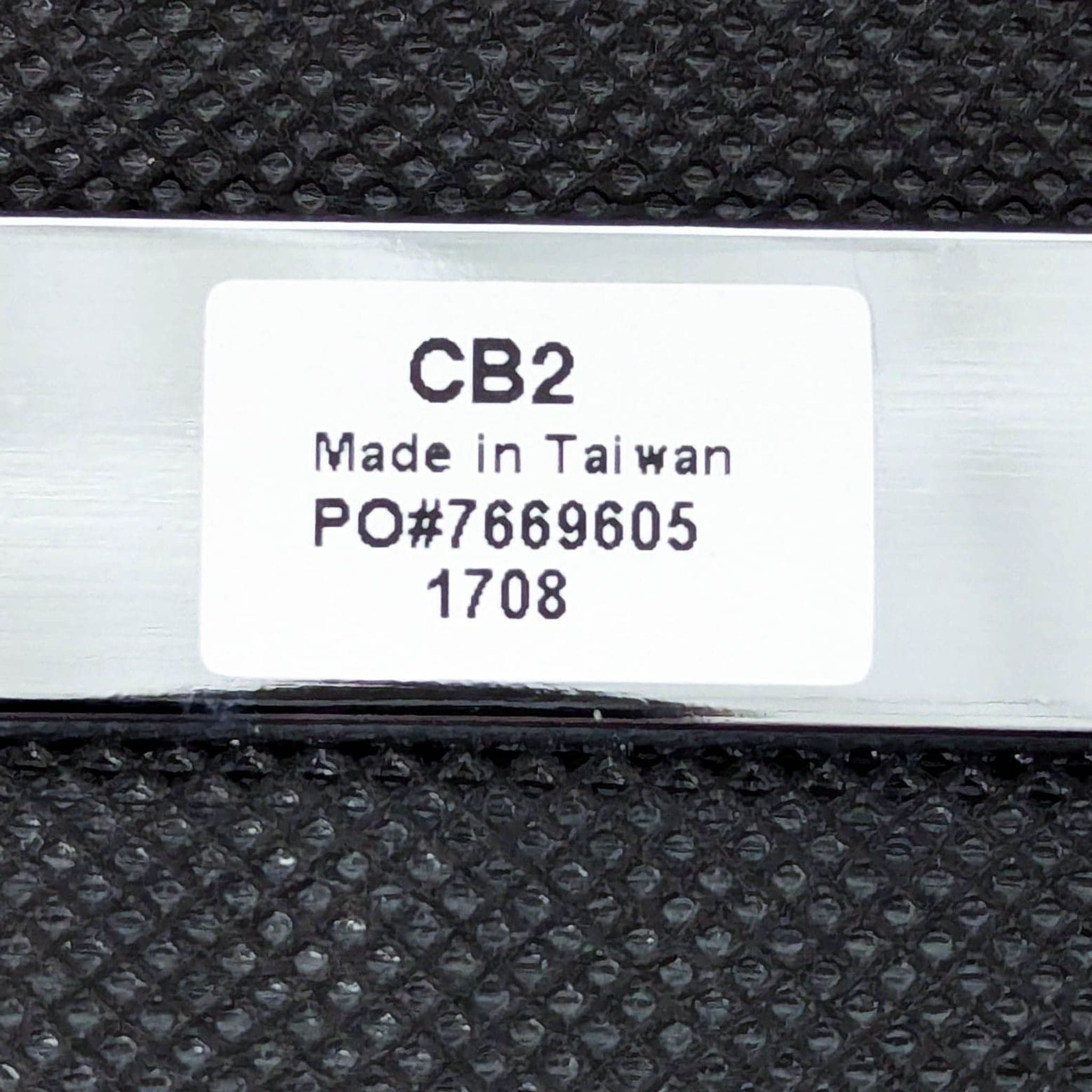 CB2 Button Tufted Dining Chair on a Metal Frame - Thumbnail 8