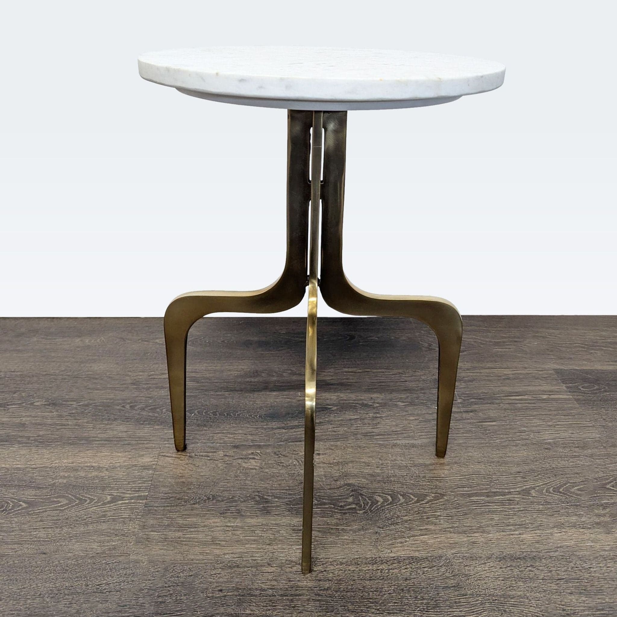 CB2 Dorset Marble Side Table - Thumbnail 7