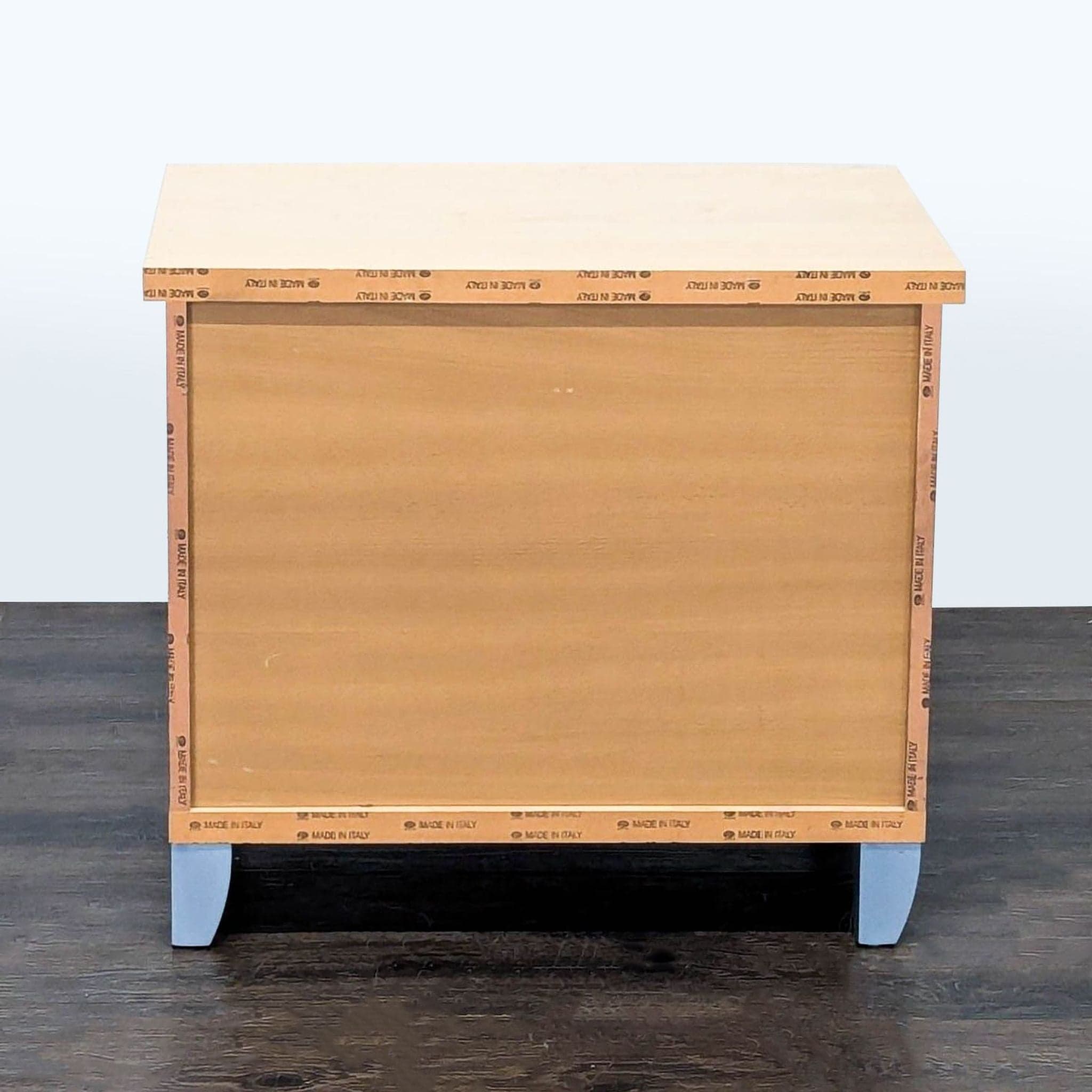Alf Italia Two Tone Two Drawer Nightstand - Thumbnail 5