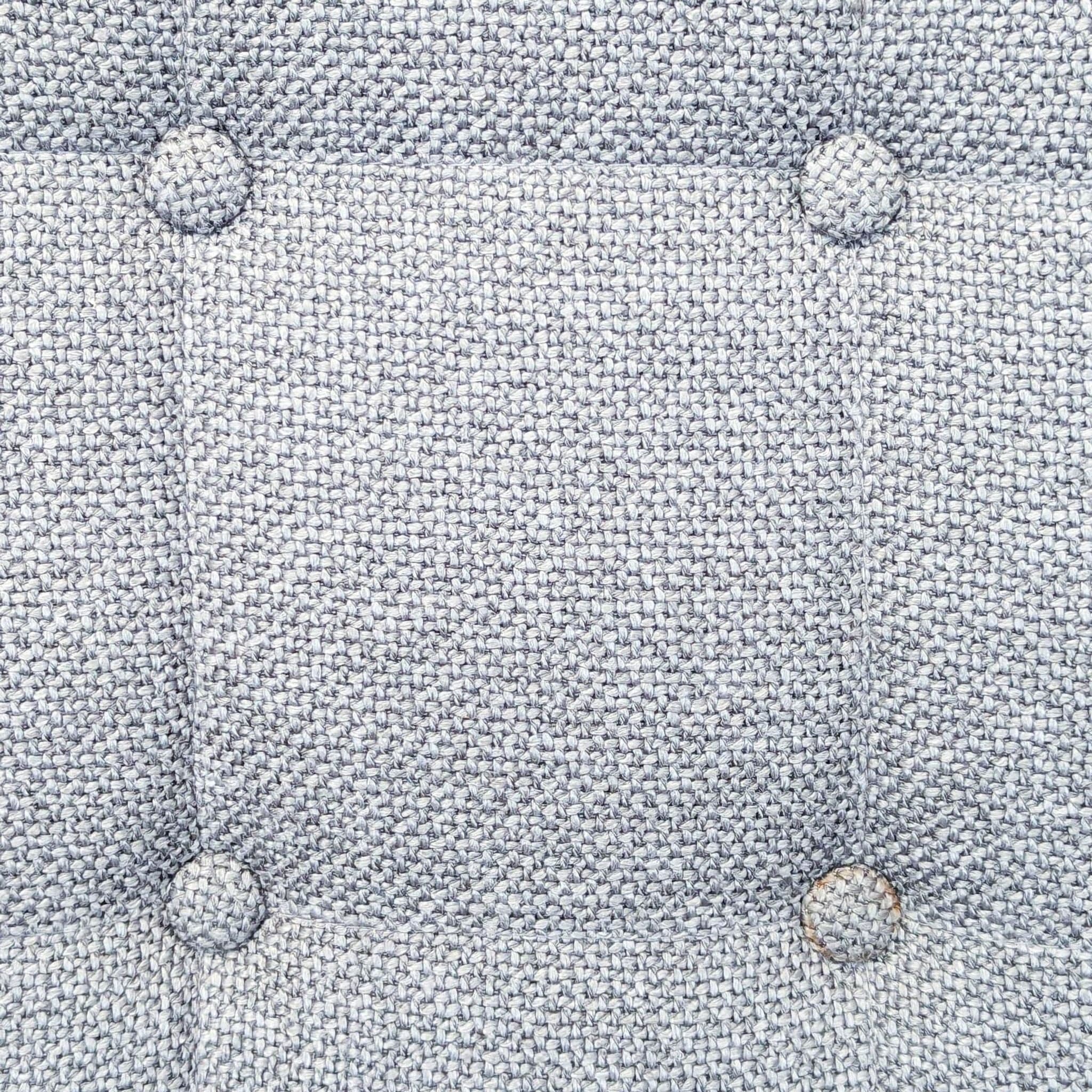 CB2 Button Tufted Dining Chair on a Metal Frame - Thumbnail 7