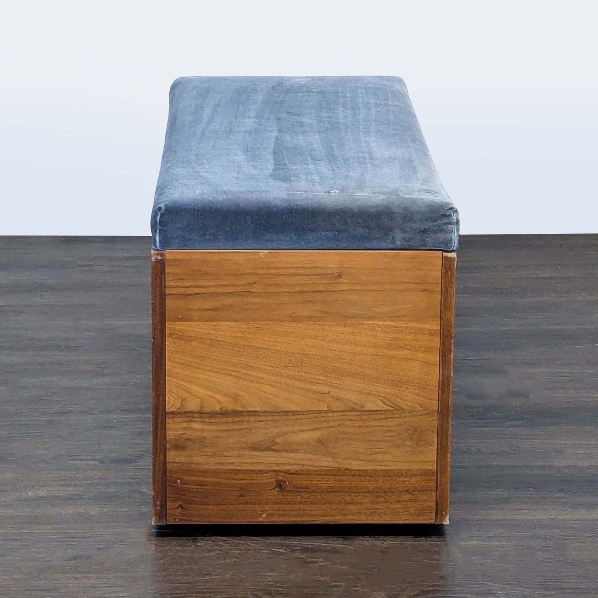 Storage Bench with Upholstered Top - Thumbnail 5