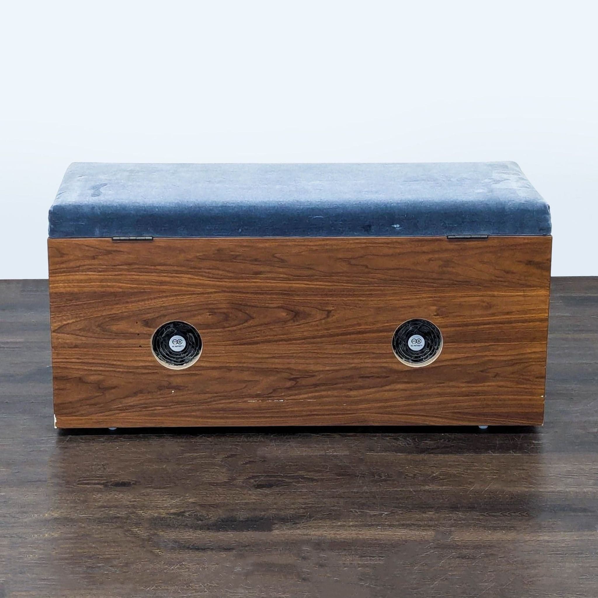 Storage Bench with Upholstered Top - Thumbnail 6