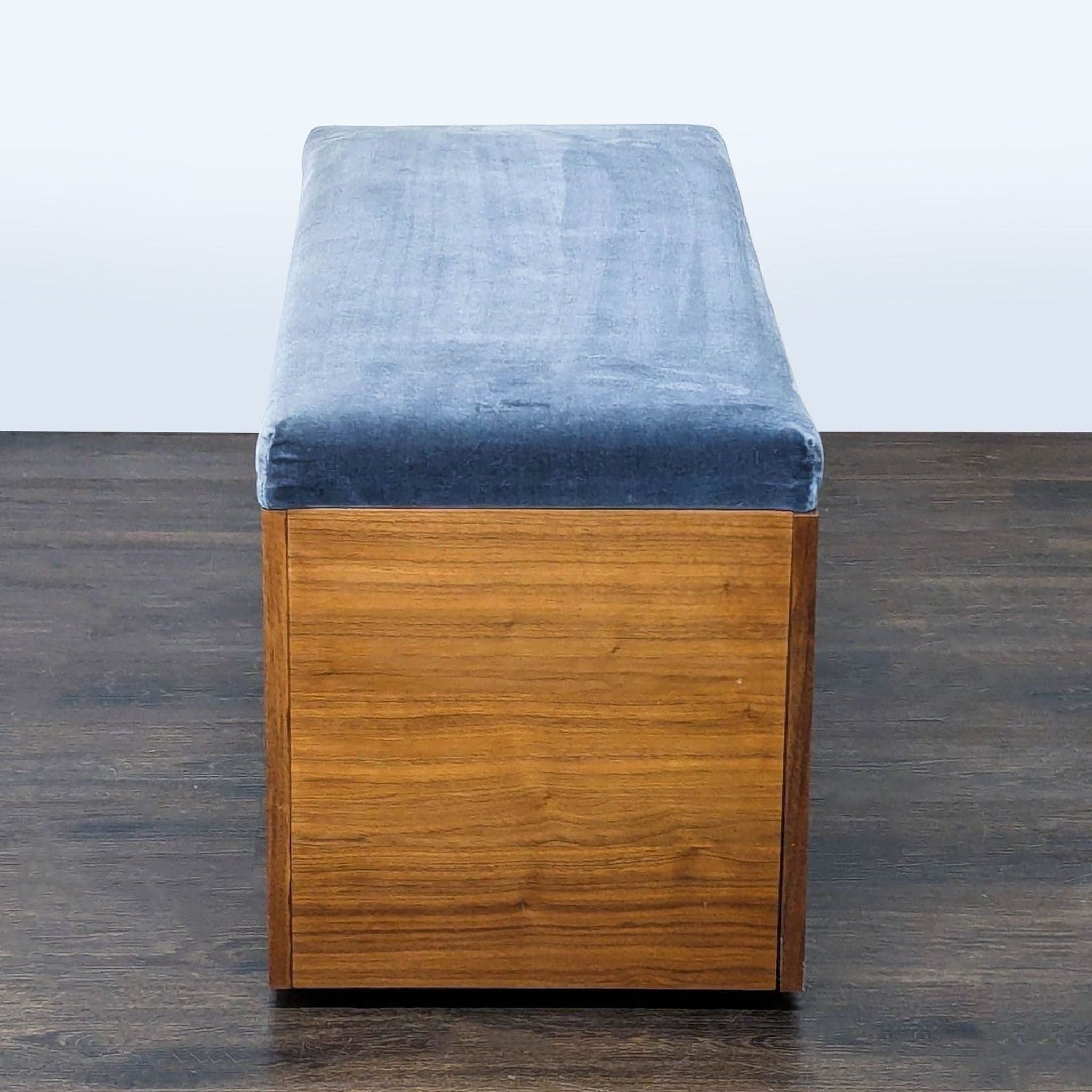 Storage Bench with Upholstered Top - Thumbnail 7