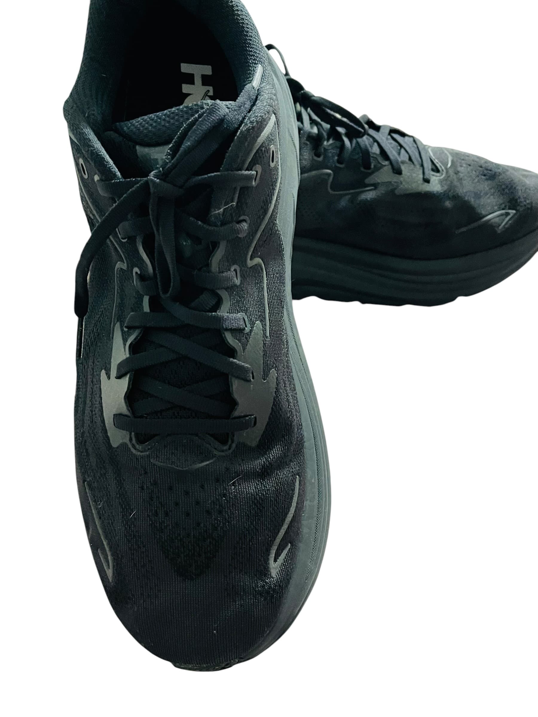 Hoka Men’s Clifton 10 Black ON Black Athletic Shoe/Sneaker - Thumbnail 2