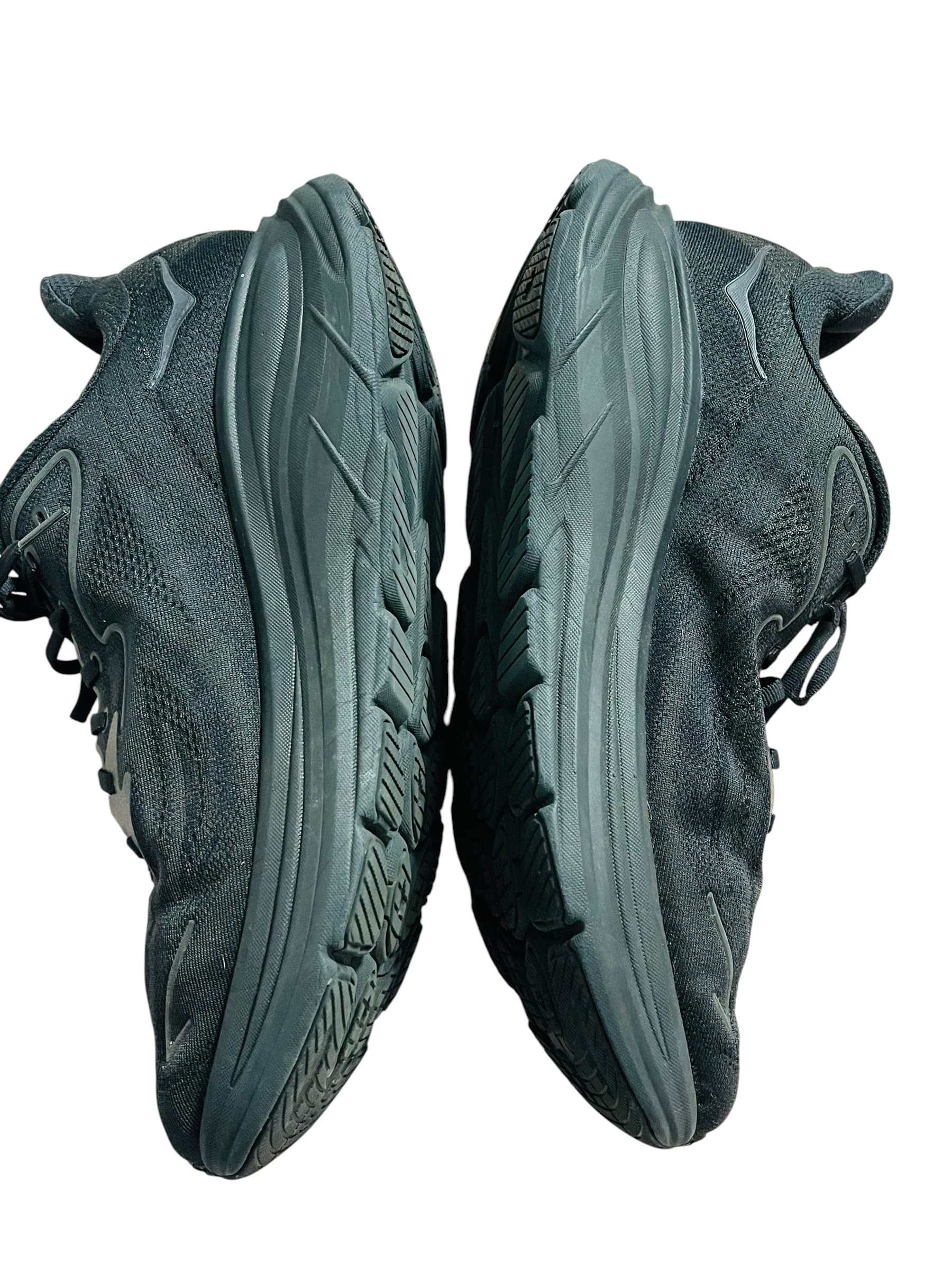 Hoka Men’s Clifton 10 Black ON Black Athletic Shoe/Sneaker - Thumbnail 7