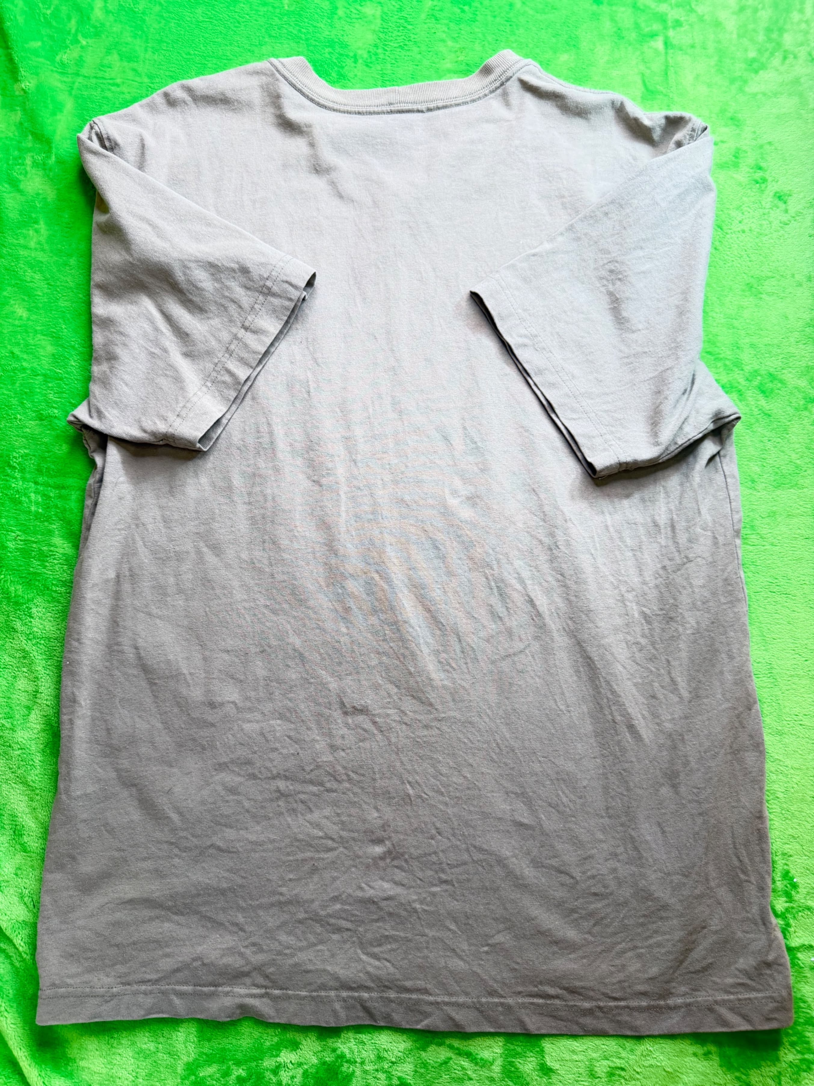 Carhartt Original Fit Pocket T-Shirt Mens Sz M Tan Khaki K87 - Thumbnail 2