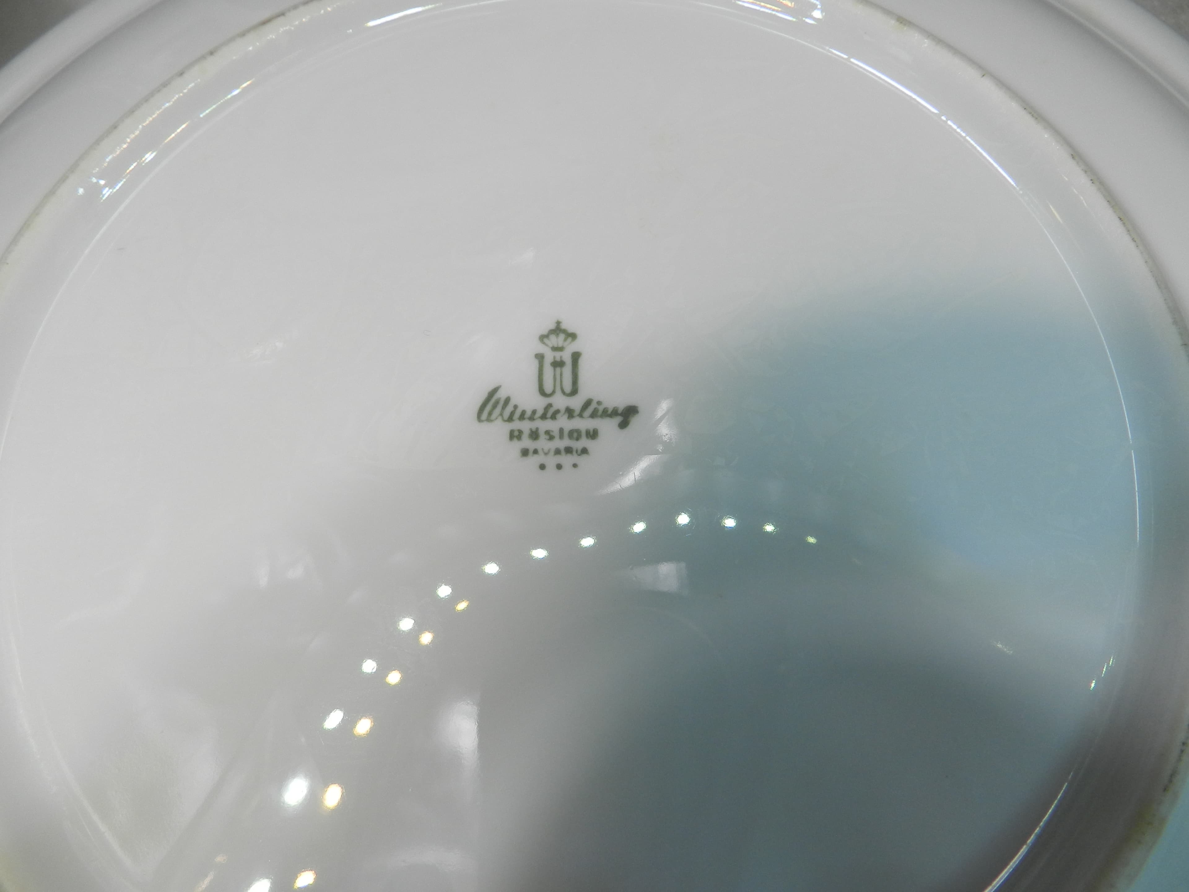 7 PC Vintage Retro Winterling Bavaria Sunflower Ceramic Dinnerware Germany N33J - Thumbnail 6
