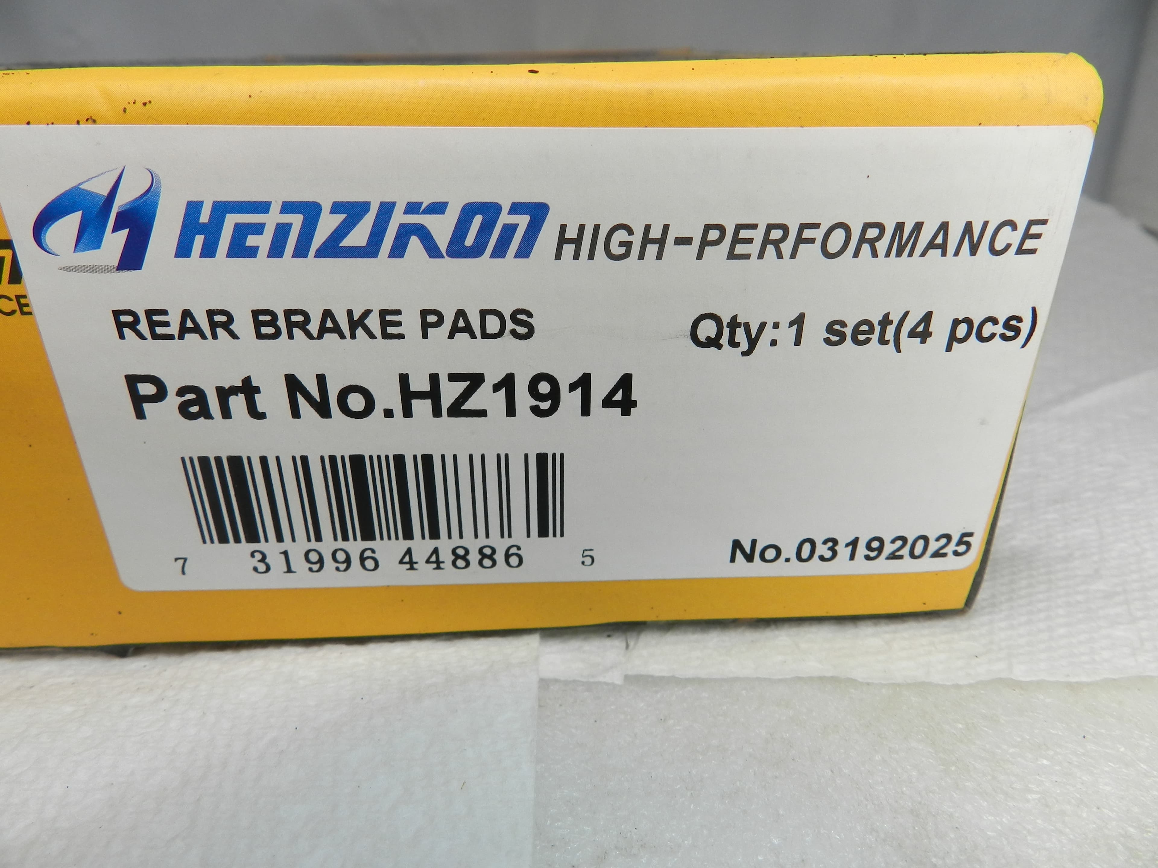 Rear Ceramic Disc Brake Pads Chevrolet Cadillac XT5 Traverse GMC Acadia XT6 N37K - Thumbnail 3