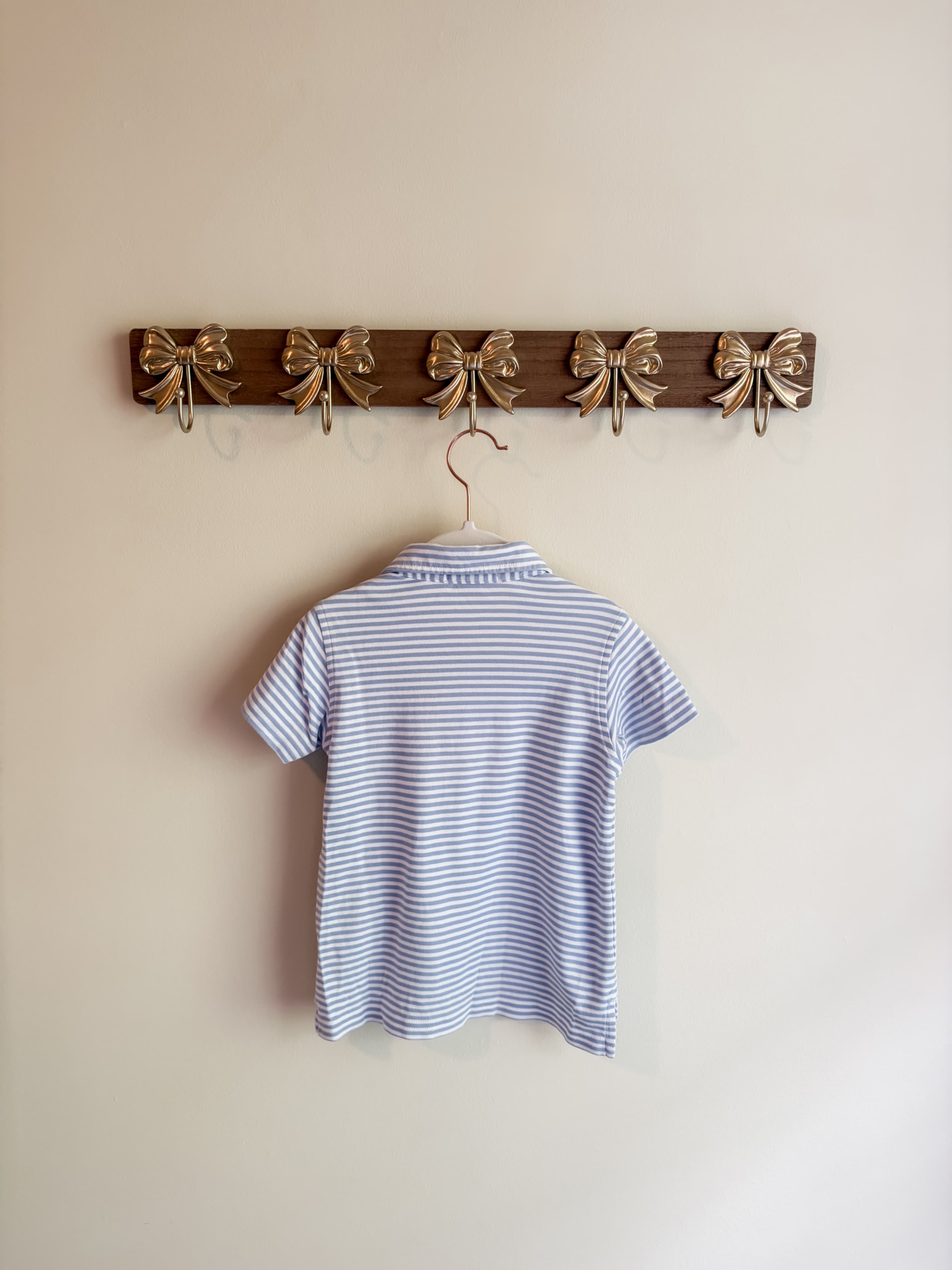 The Beaufort Bonnet Company Striped Polo Shirt Size 3T - Thumbnail 2