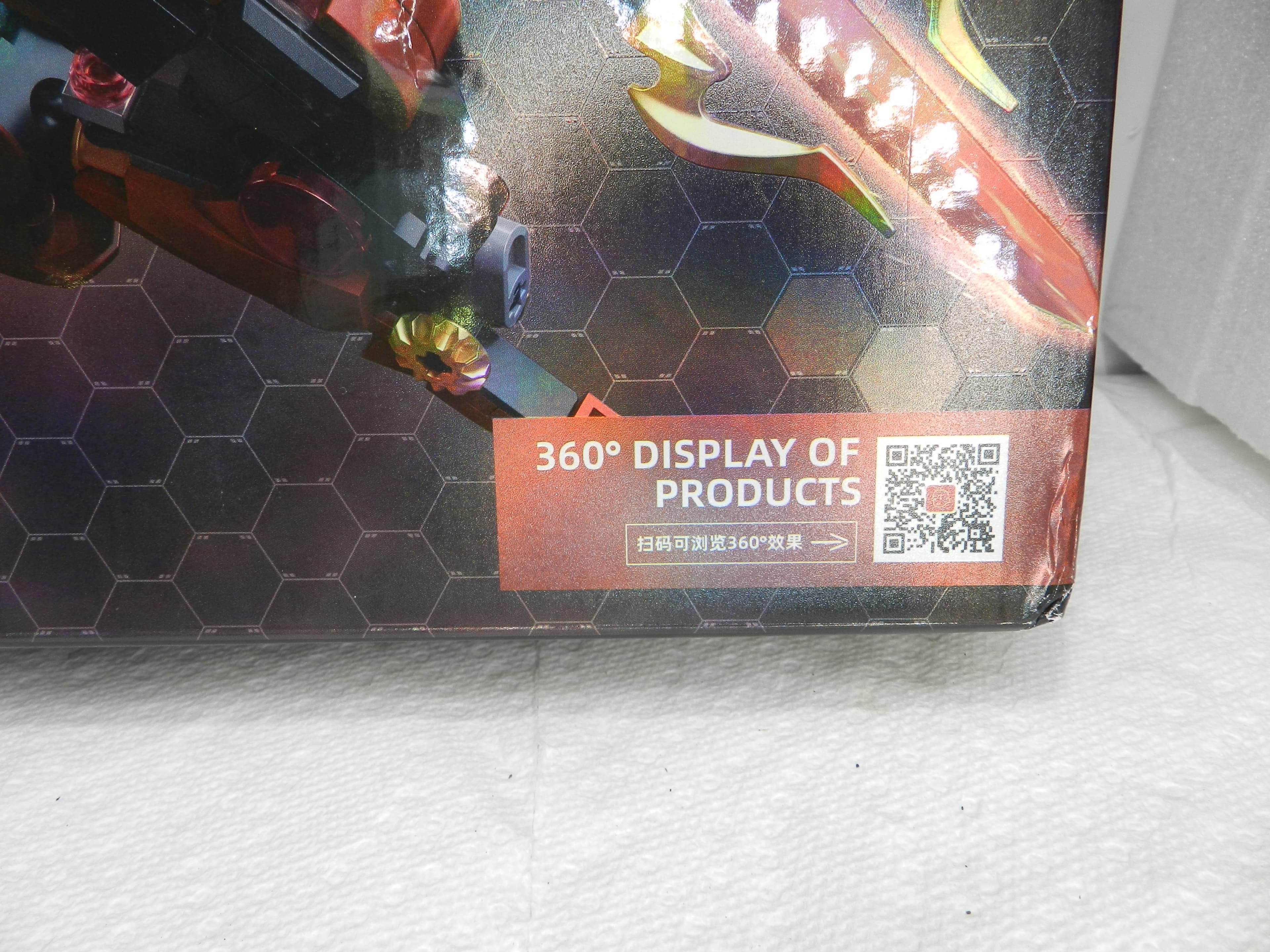 Mech Building Set Samurai Mecha Warriors Building Kit 511 PCS Works w/Lego (N44K - Thumbnail 4