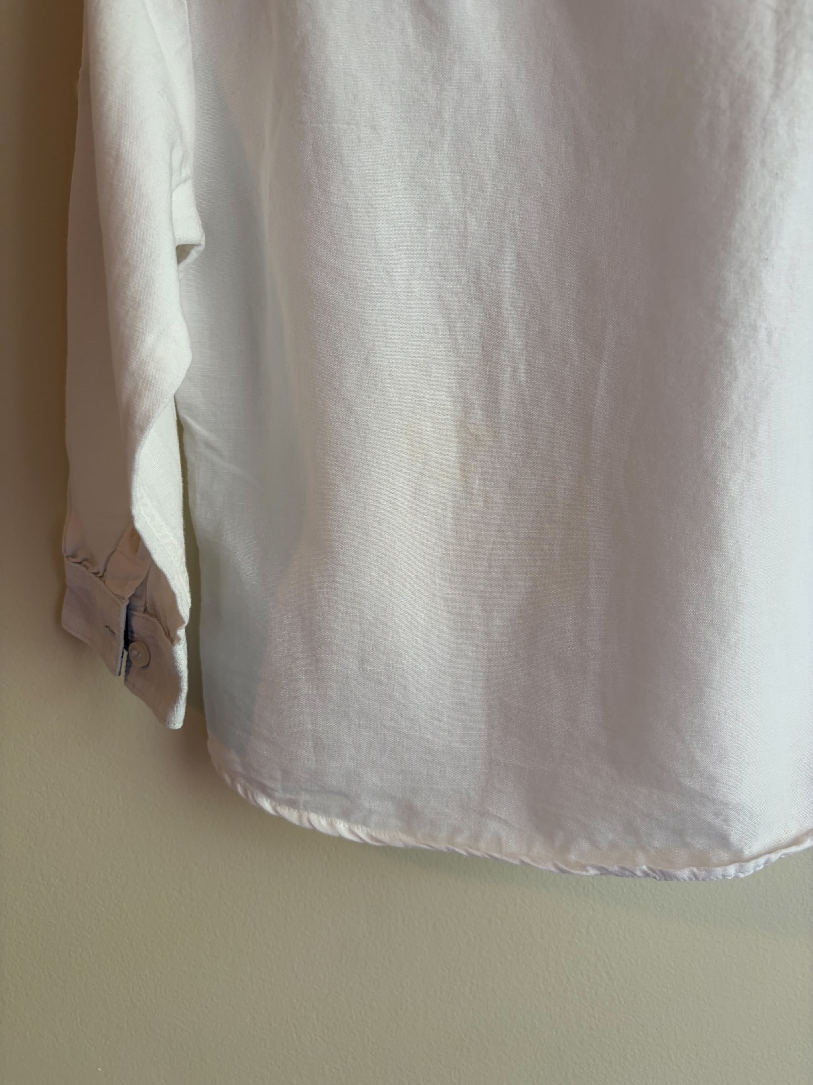 Mayoral Boys White Long Sleeve Shirt Size 3-4 years - Thumbnail 3