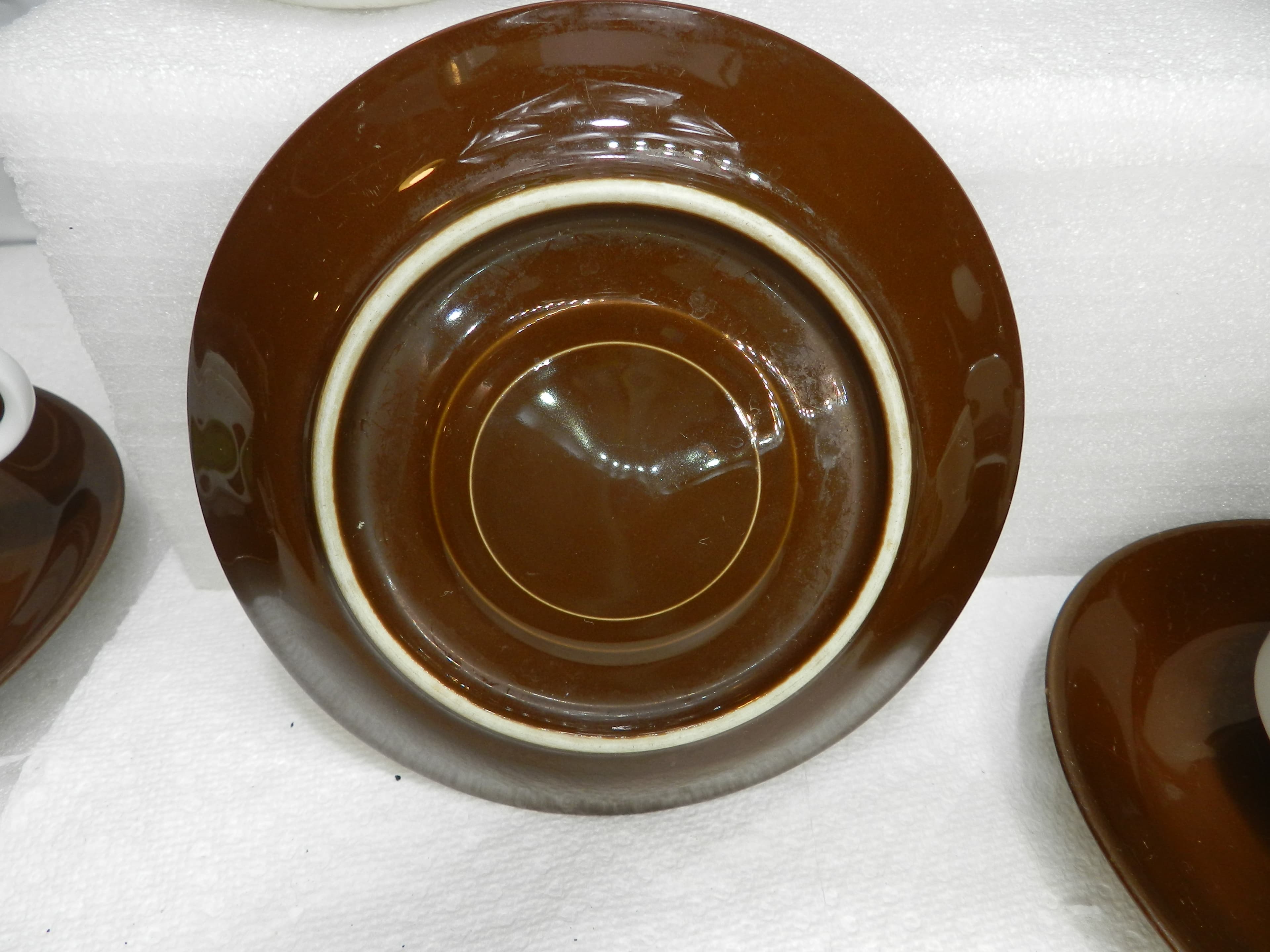 12PC Vintage Mitterteich Bavaria Retro Porcelain Coffee Pot Cup Saucers 70s N47J - Thumbnail 10