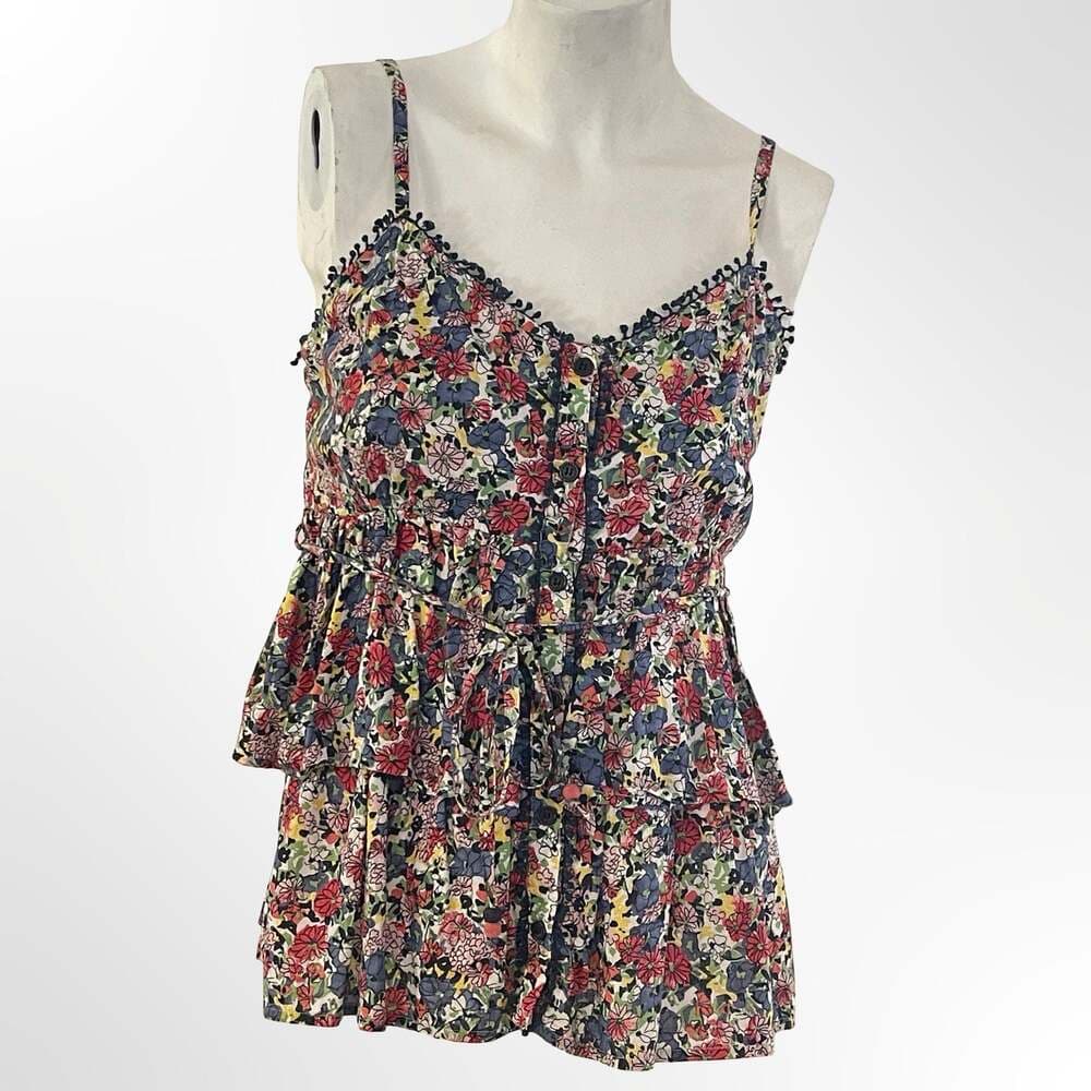 VGUC Anthropologie Eloise floral camisole in Size S - Thumbnail 6