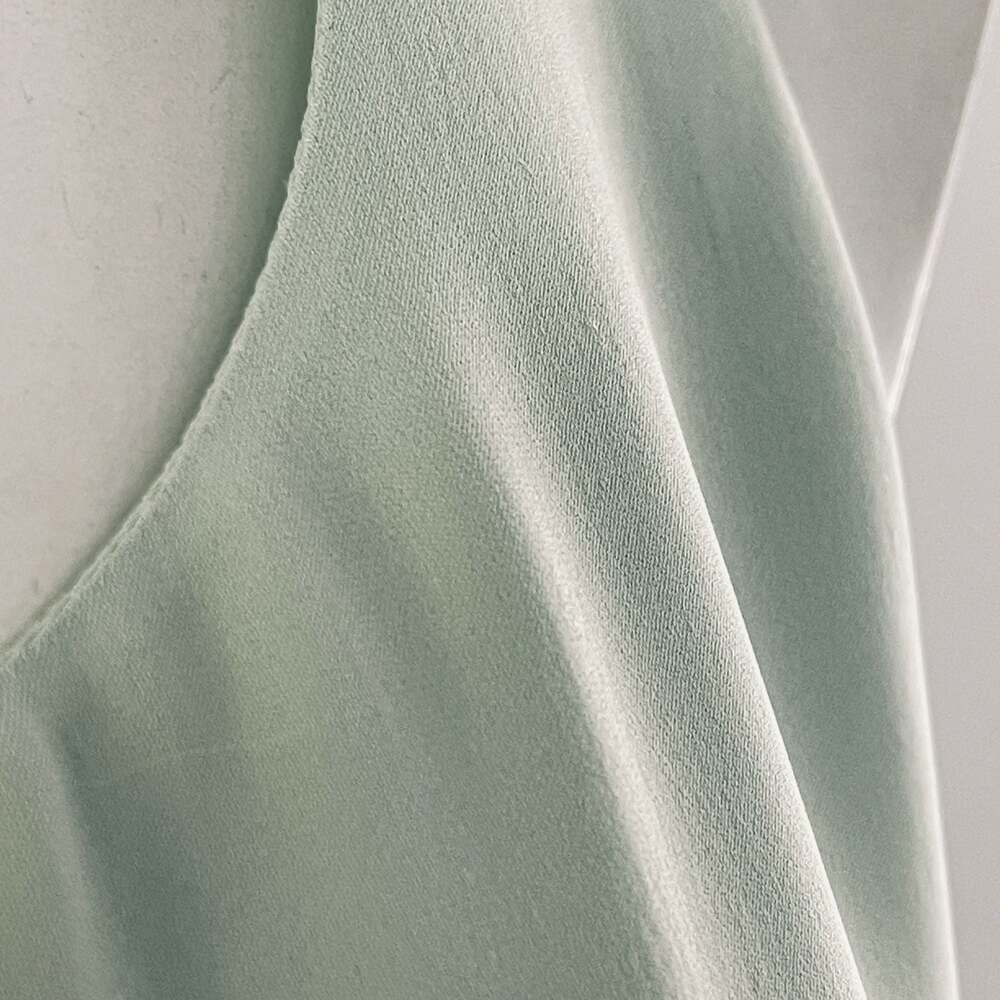 A.L.C. 100% Silk Layered Scoop Neck Tank Top - Thumbnail 3