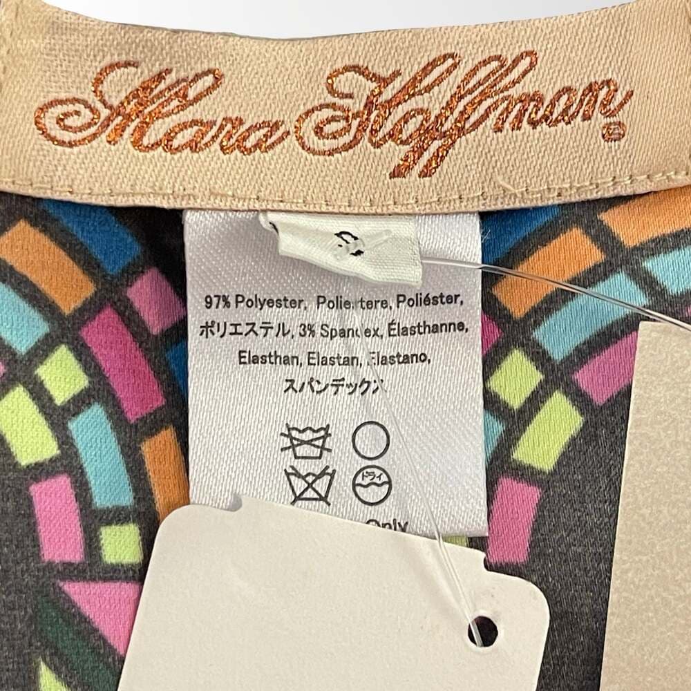 Mara Hoffman Poly CDC Snakes Black Racerback Tank Top - Thumbnail 5