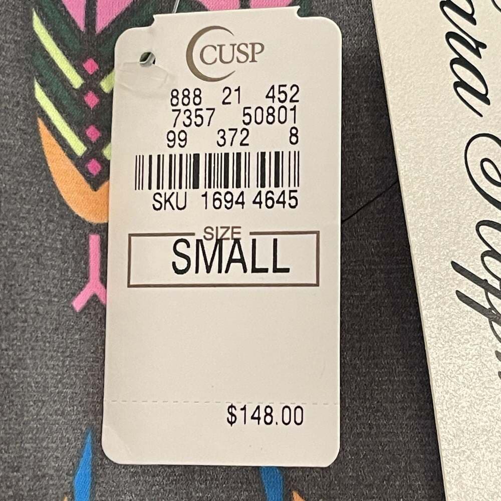 Mara Hoffman Poly CDC Snakes Black Racerback Tank Top - Thumbnail 7