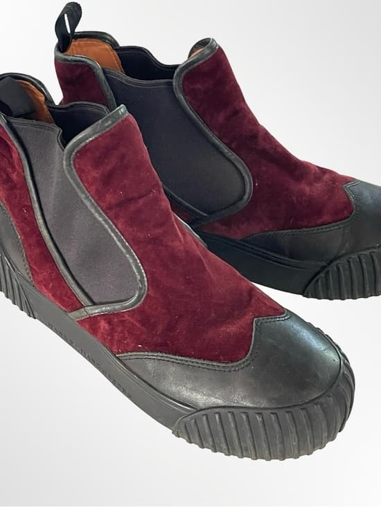 Marc By Marc Jacobs Men's Burgundy Suede Chukka Boots in 40 - Thumbnail 8