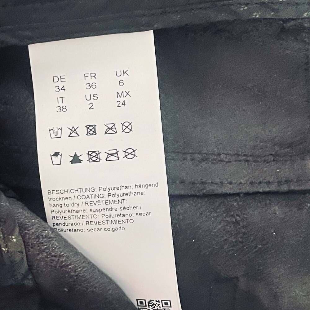 Hugo BOSS Sombrella Faux Leather Skinny Moto Trousers - Thumbnail 5