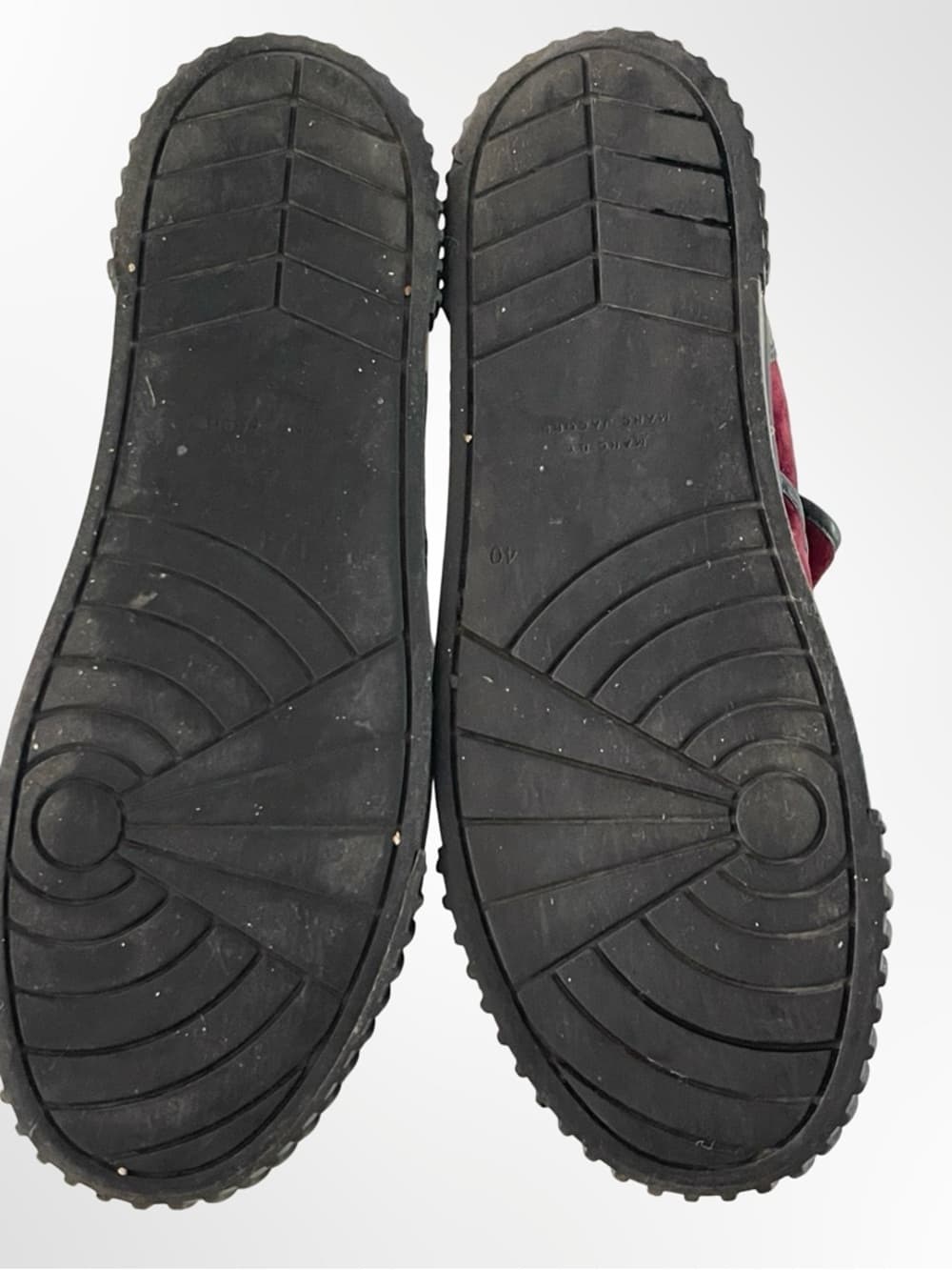Marc By Marc Jacobs Men's Burgundy Suede Chukka Boots in 40 - Thumbnail 4
