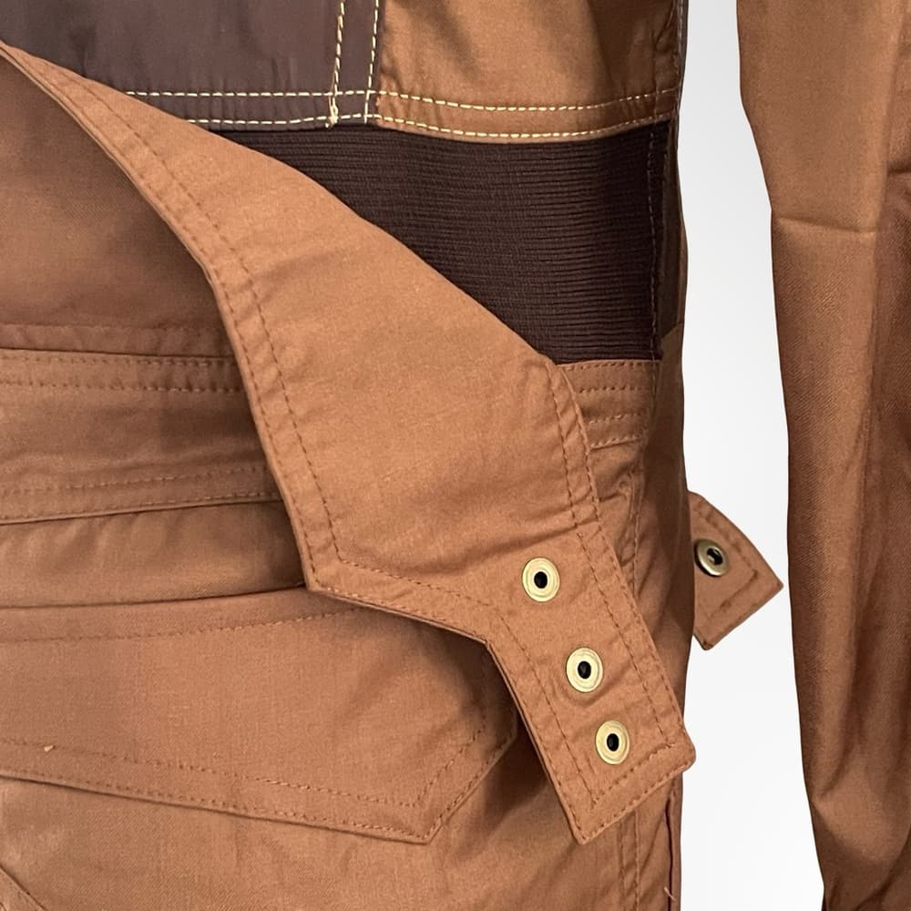 Men's Brown Lightweight Utility Jumpsuit in XL NWOT - Thumbnail 8
