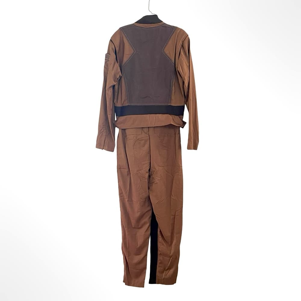 Men's Brown Lightweight Utility Jumpsuit in XL NWOT - Thumbnail 2