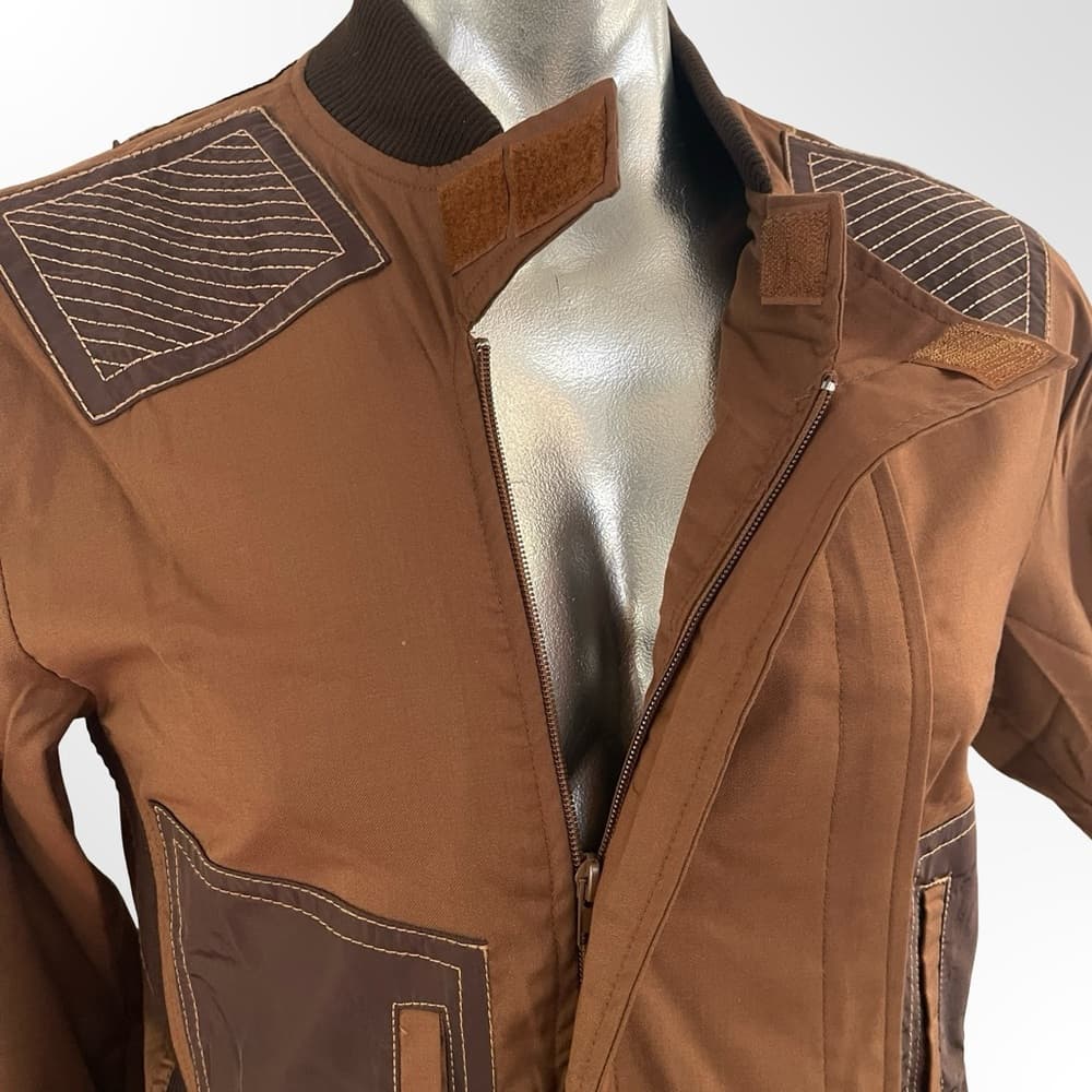 Men's Brown Lightweight Utility Jumpsuit in XL NWOT - Thumbnail 6