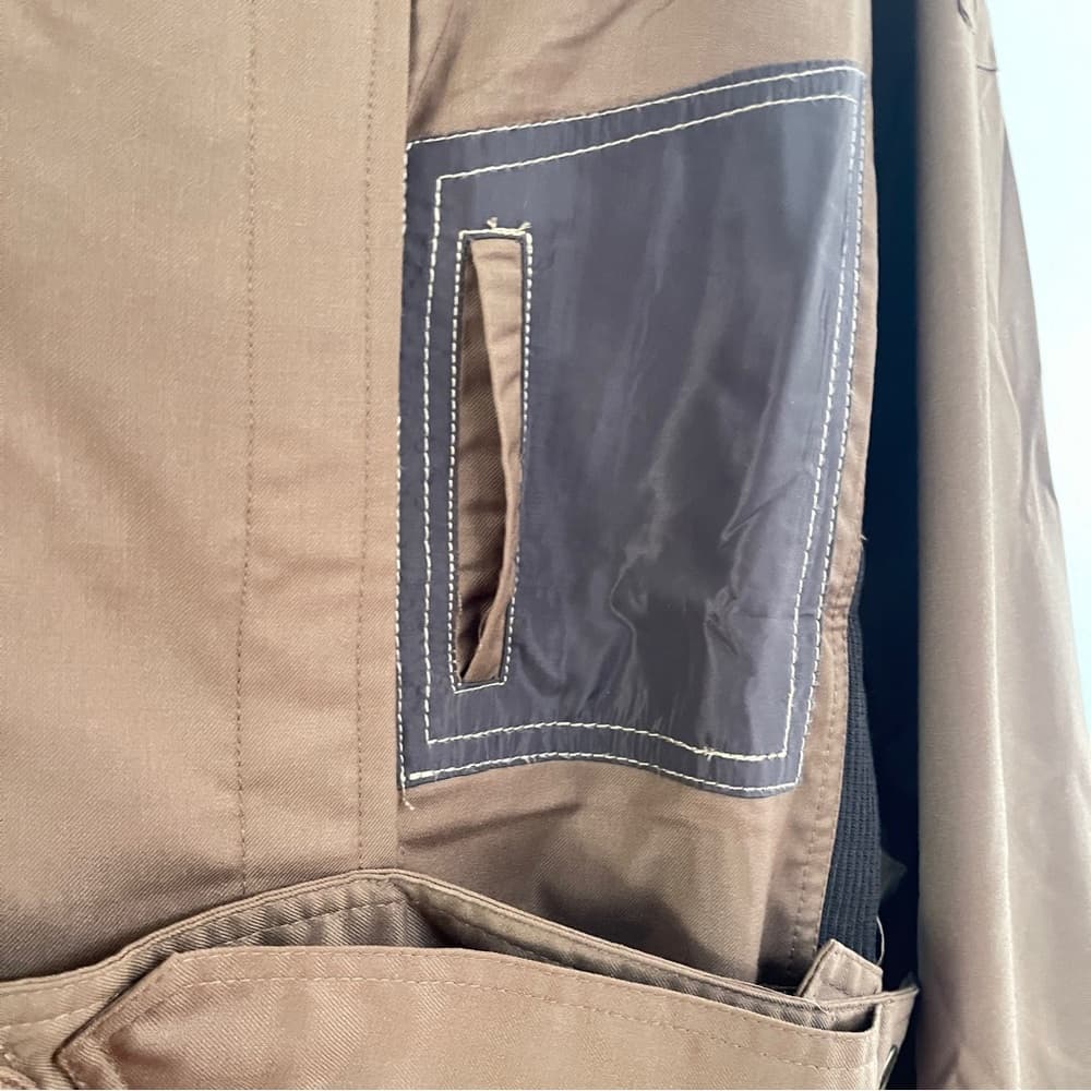 Men's Brown Lightweight Utility Jumpsuit in XL NWOT - Thumbnail 10