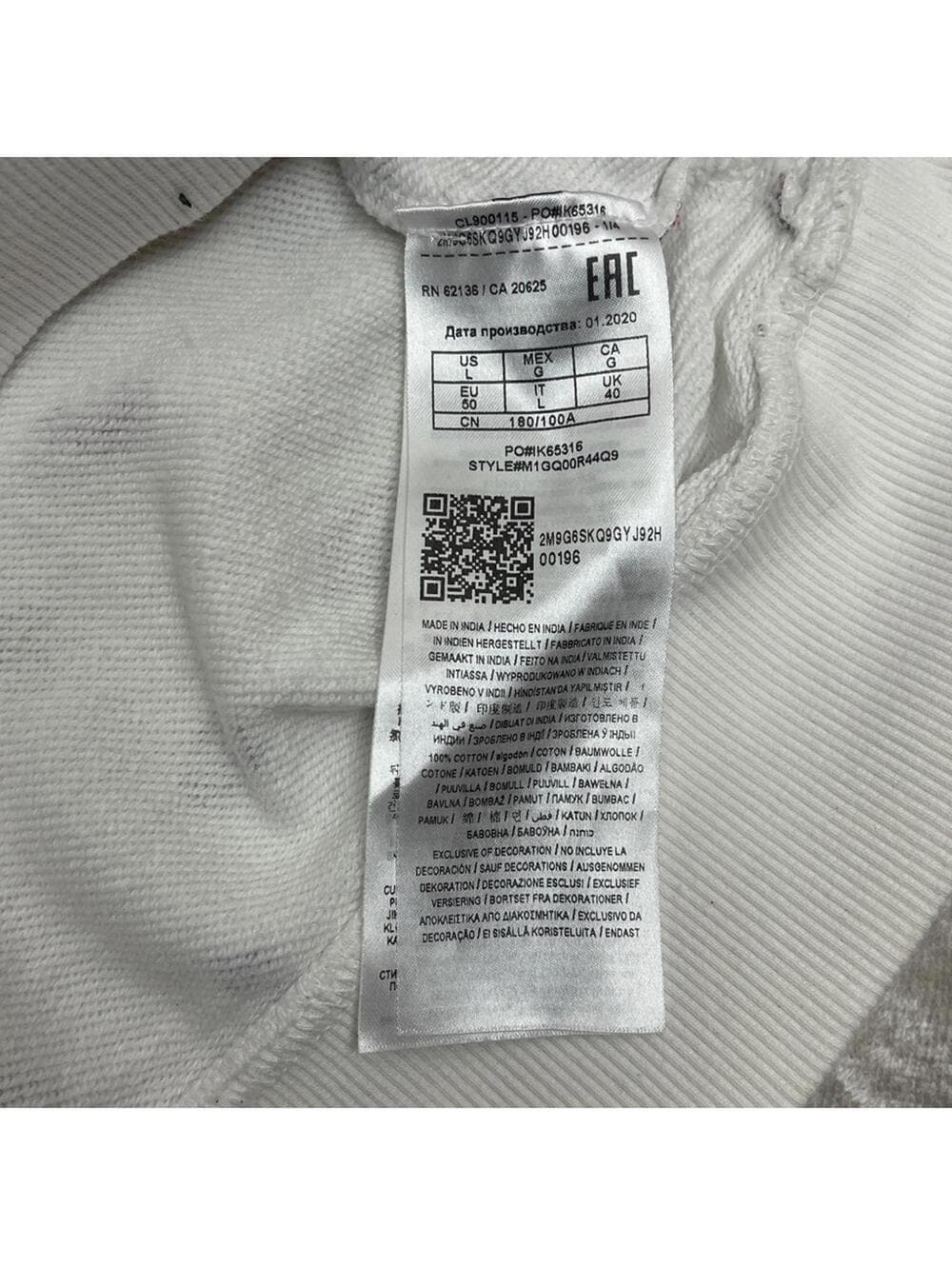 GUESS friendswithyou Graphic Hoodie size L NWOT - Thumbnail 2
