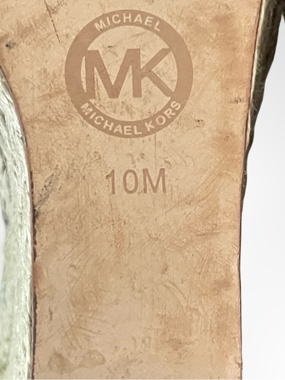 Michael Kors Brown Leather Espadrille Wedge Sandals in 10 - Thumbnail 6