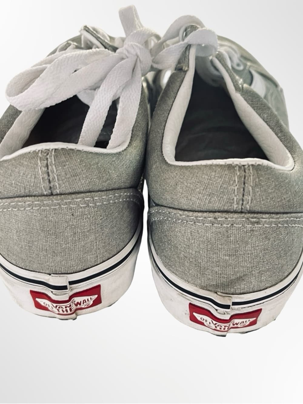 Women's Vans Low-Top Sneakers with White Stripe in size 7.5 - Thumbnail 2