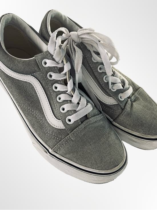 Women's Vans Low-Top Sneakers with White Stripe in size 7.5 - Thumbnail 9