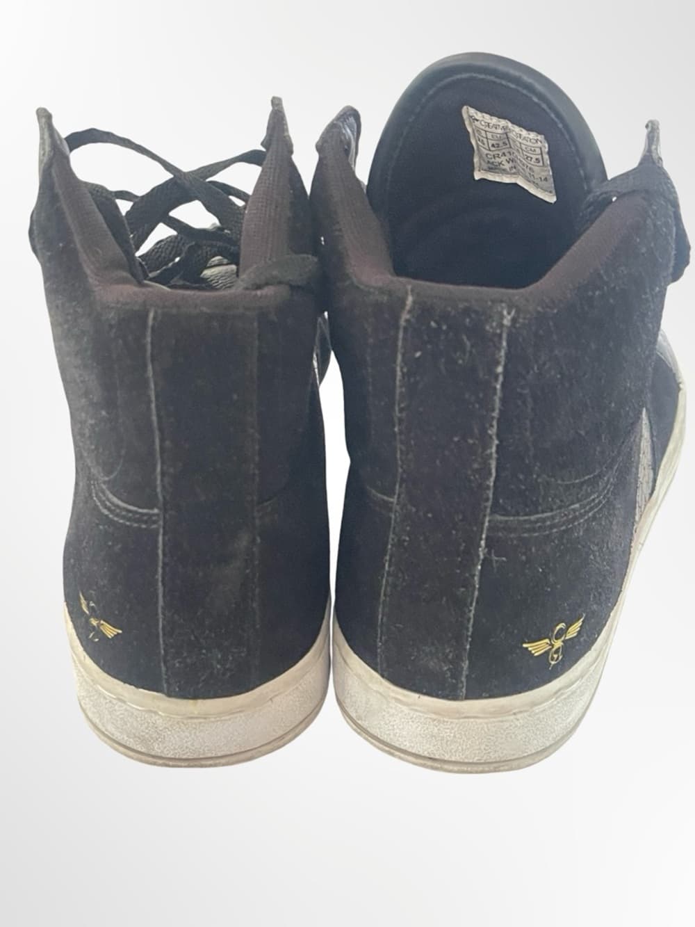 Creative Recreation Black High-Top Men's Sneakers in size 9.5 - Thumbnail 2