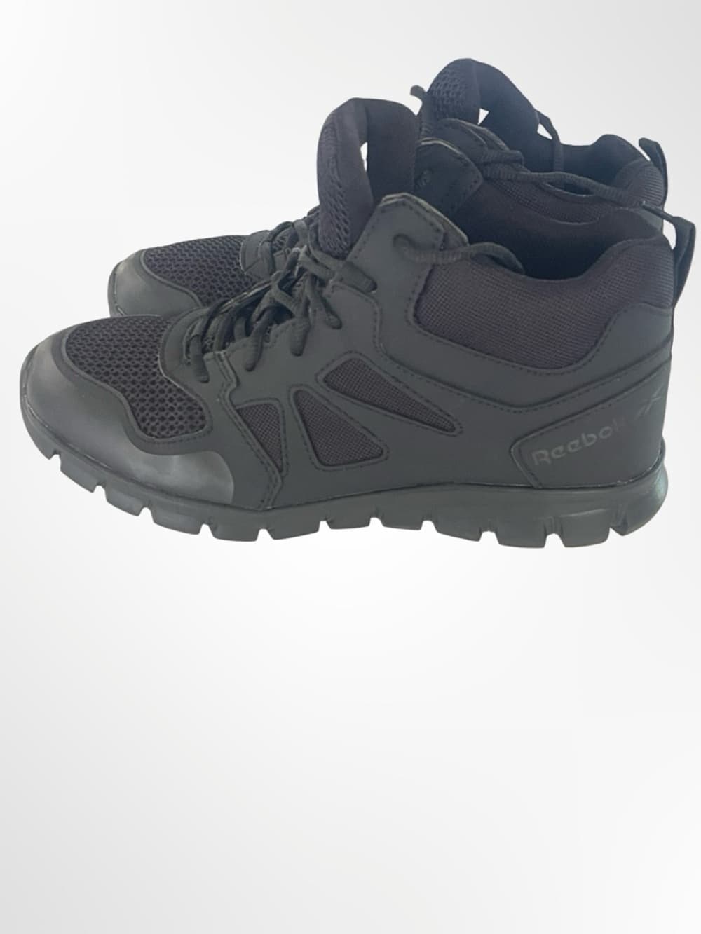 Reebok Men's Black Tactical/Training High-Top Sneakers - Thumbnail 2