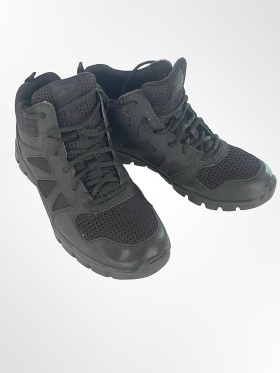 Reebok Men's Black Tactical/Training High-Top Sneakers - Thumbnail 9