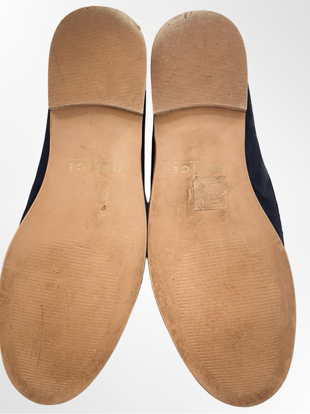 Office London Men's Suede Penny Loafers - Dark Blue in 12 - Thumbnail 5