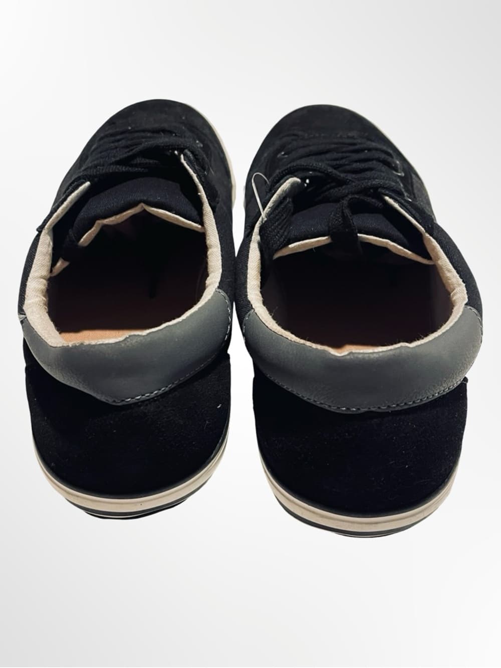 Men's Black Low-Profile Canvas Sneakers in size 10.5 NWOT - Thumbnail 5