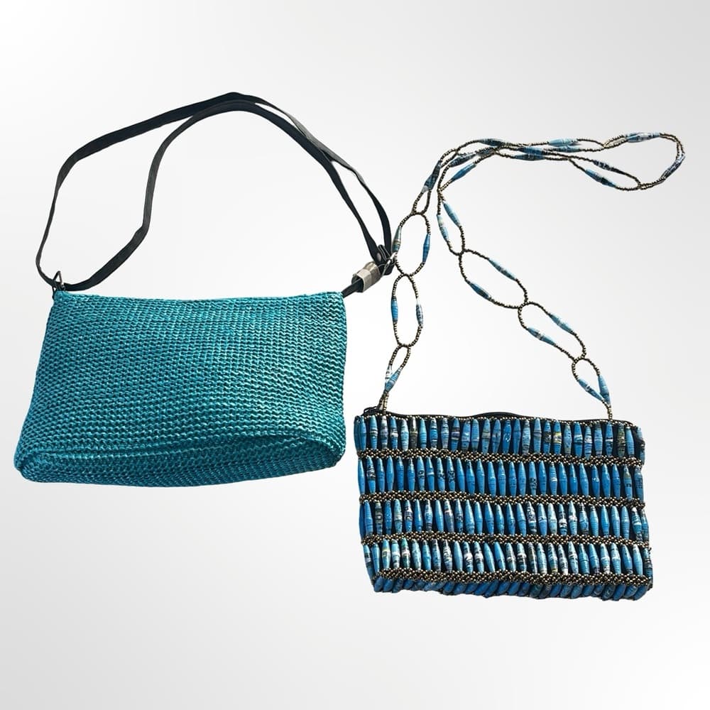 Two small Crossbody Bags - Lightweight Summer Shoulder Bags - Thumbnail 4