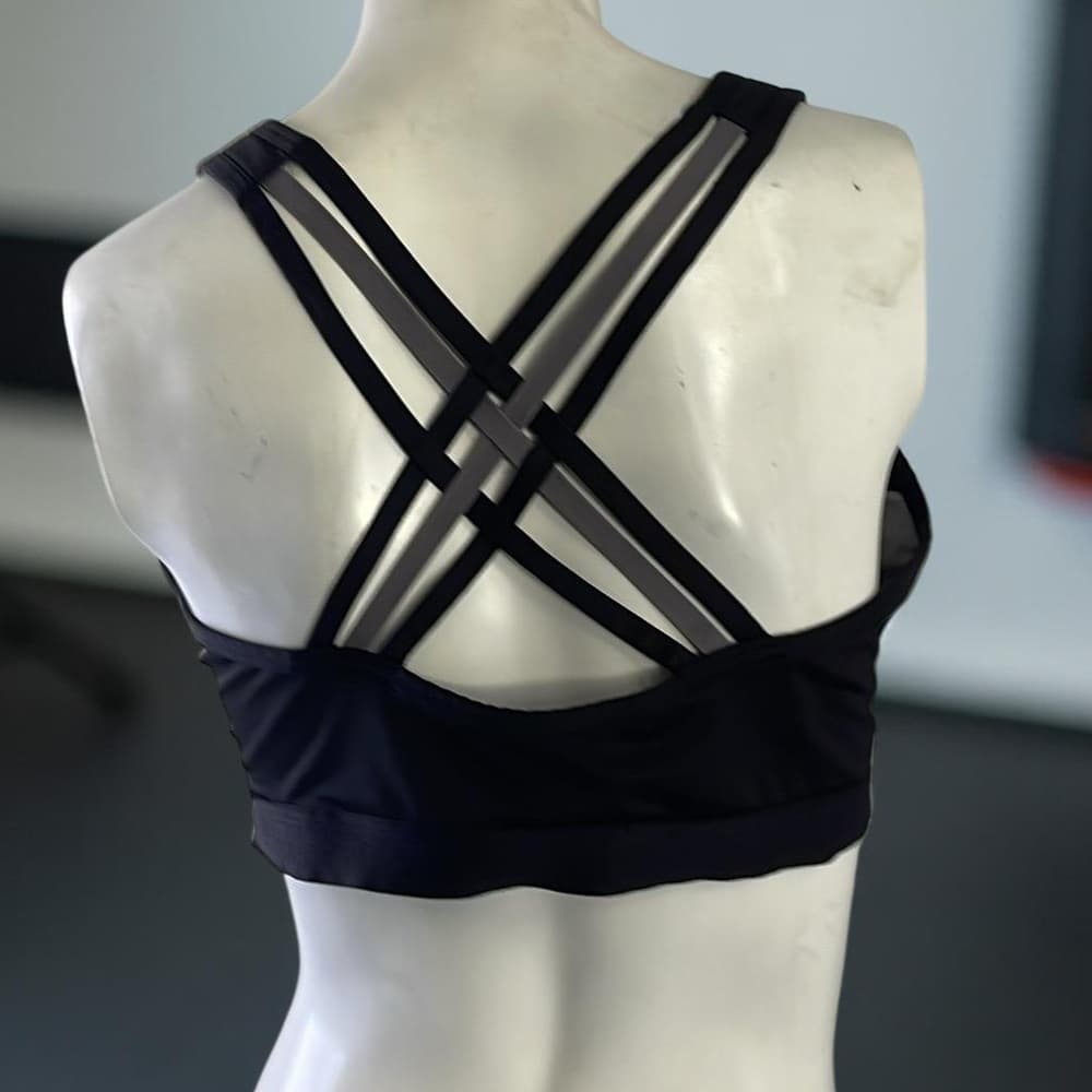 Avia XL Black Sports Bra used - Thumbnail 2