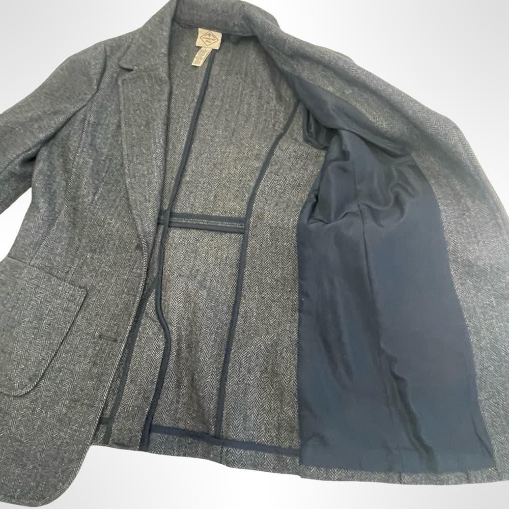 St. John's Bay size S - Stylish Gray Blazer - Thumbnail 2