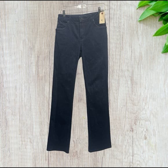 Italian Made TR Straight-Leg Jeans in size 4 - mint condition - Thumbnail 6