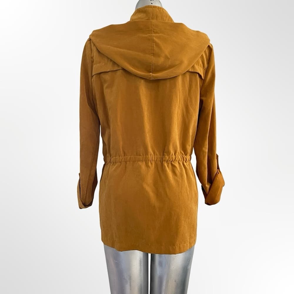 Sweet Wanderer Utility Jacket in Mustard Brown in size M - Thumbnail 2