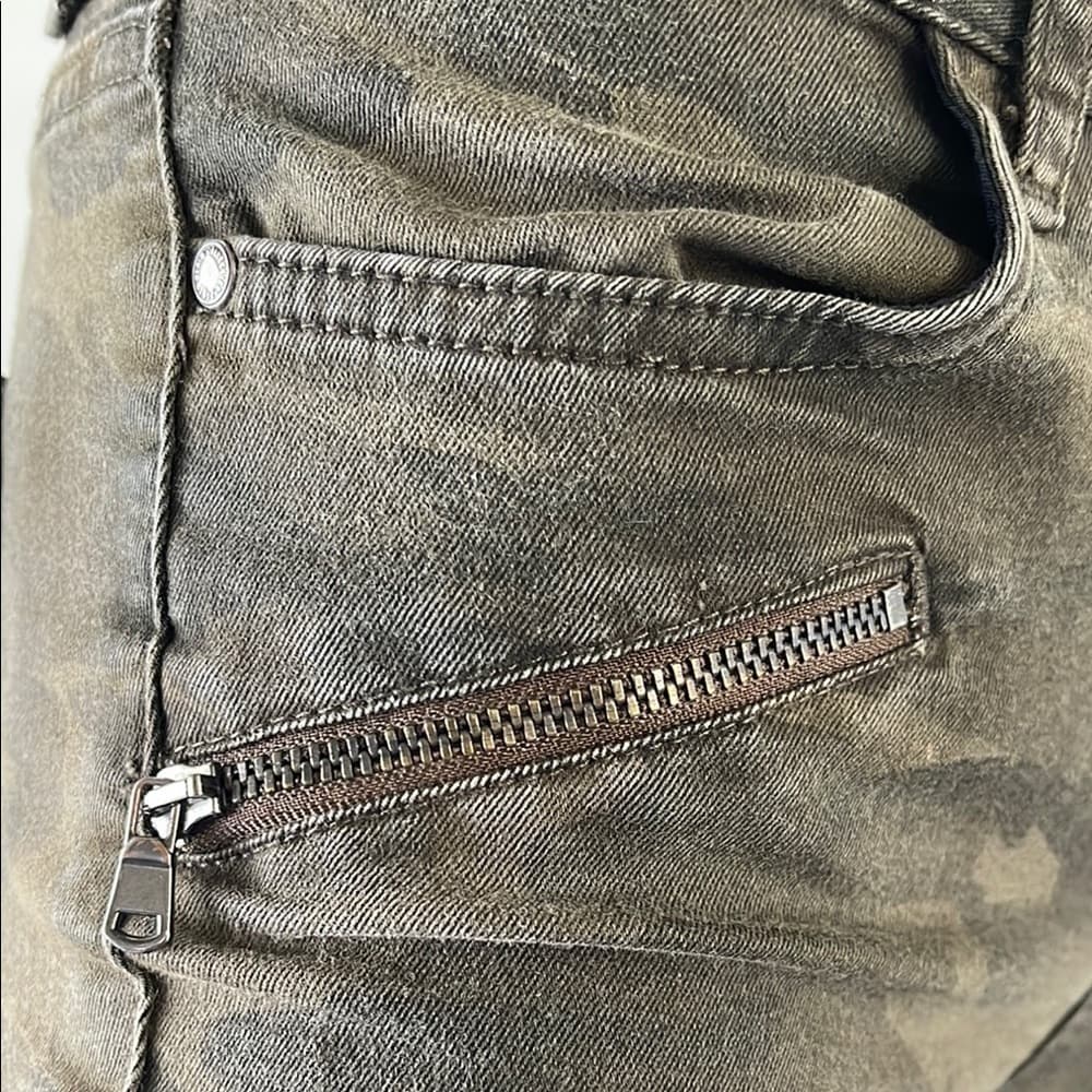 Zara Women's Camouflage Skinny Jeans size 4 - Thumbnail 2