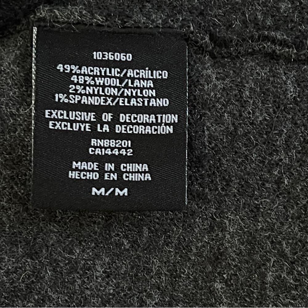 Blanc Noir Black Cardigan in Medium - Thumbnail 5