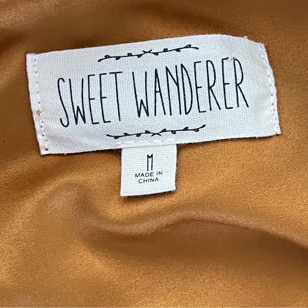 Sweet Wanderer Utility Jacket in Mustard Brown in size M - Thumbnail 5
